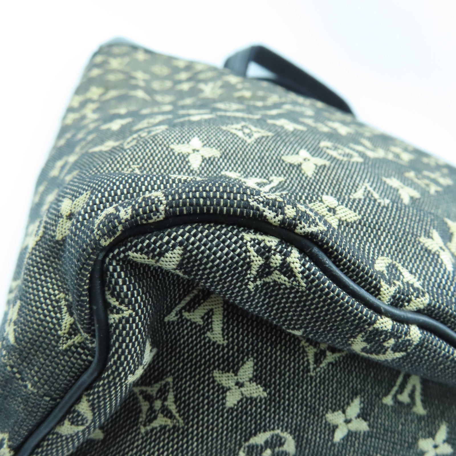 LOUIS VUITTON Monogram Mini Lucille GM金扣手挽袋黑色