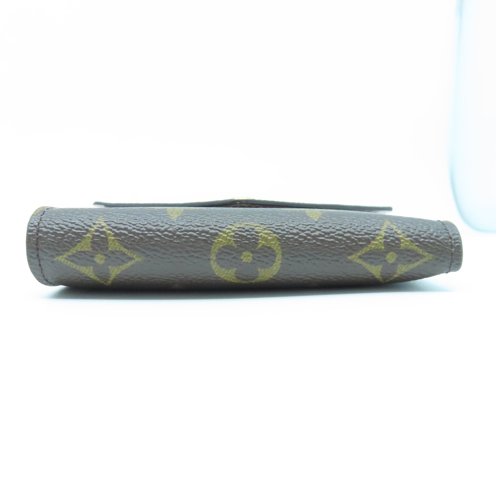 LOUIS VUITTON Monogram Victorine金扣錢包啡色/粉紅色