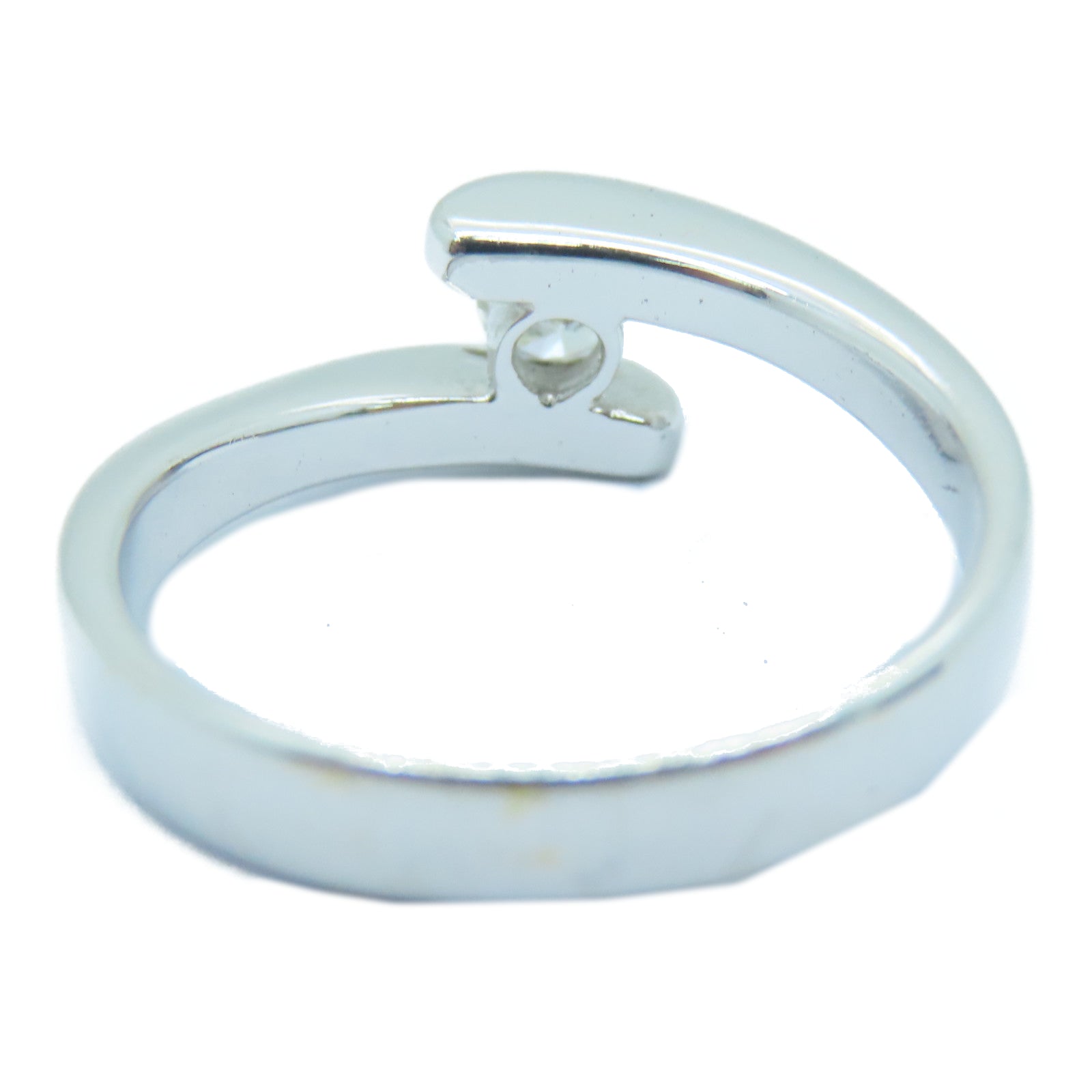 JEWELRY 【激减优惠】18K白金Diamond Ring钻石戒指US#6