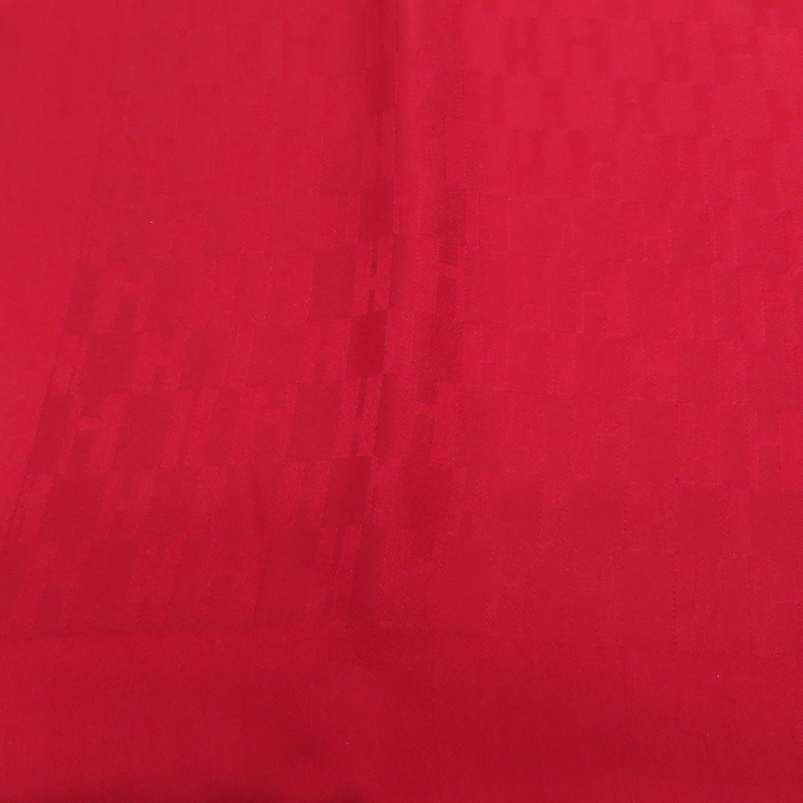 HERMES [sharp discount] silk 40x40cm silk scarf red
