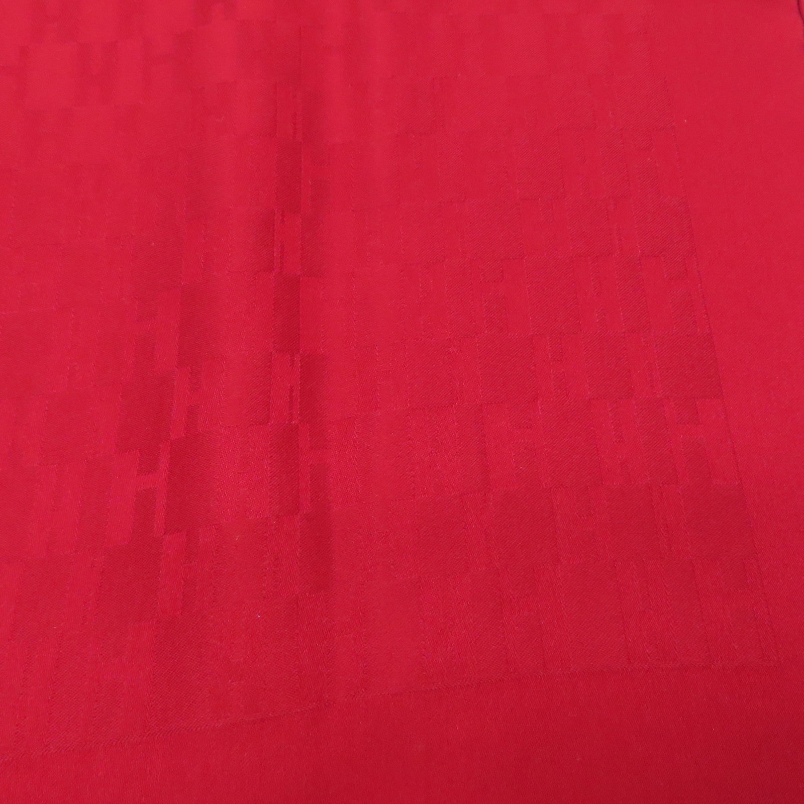 HERMES [sharp discount] silk 40x40cm silk scarf red
