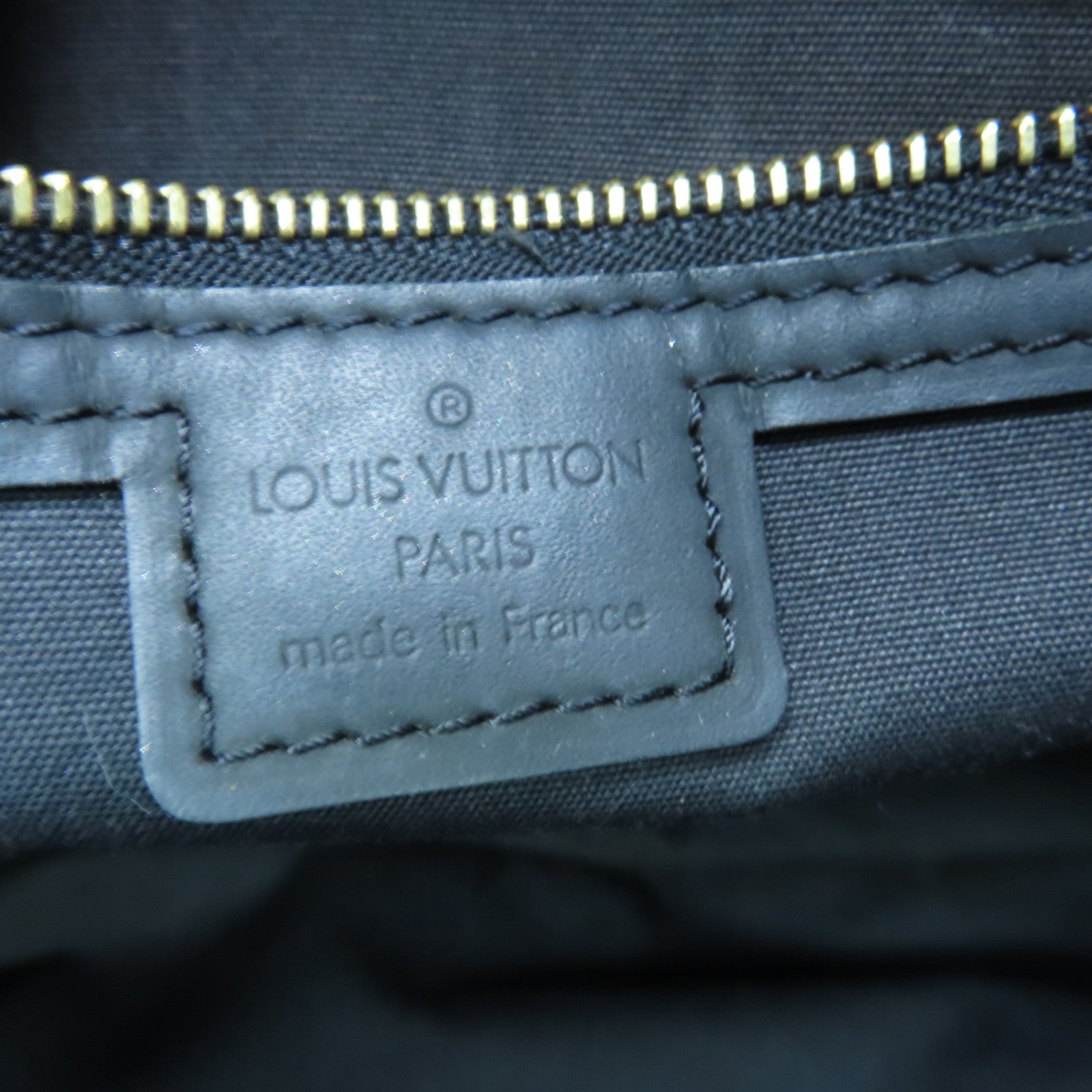 LOUIS VUITTON Monogram Mini Lucille GM金扣手挽袋黑色