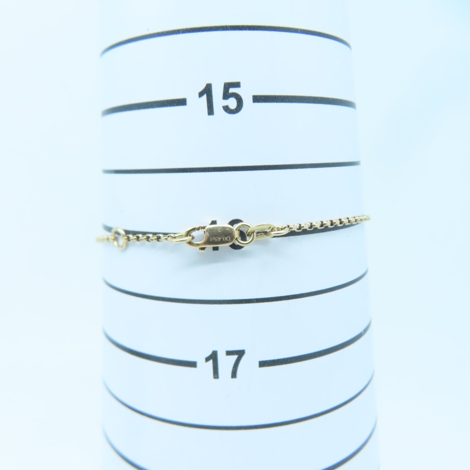 JEWELRY 18K黃金Bracelet 0.45ct鑽石手鏈