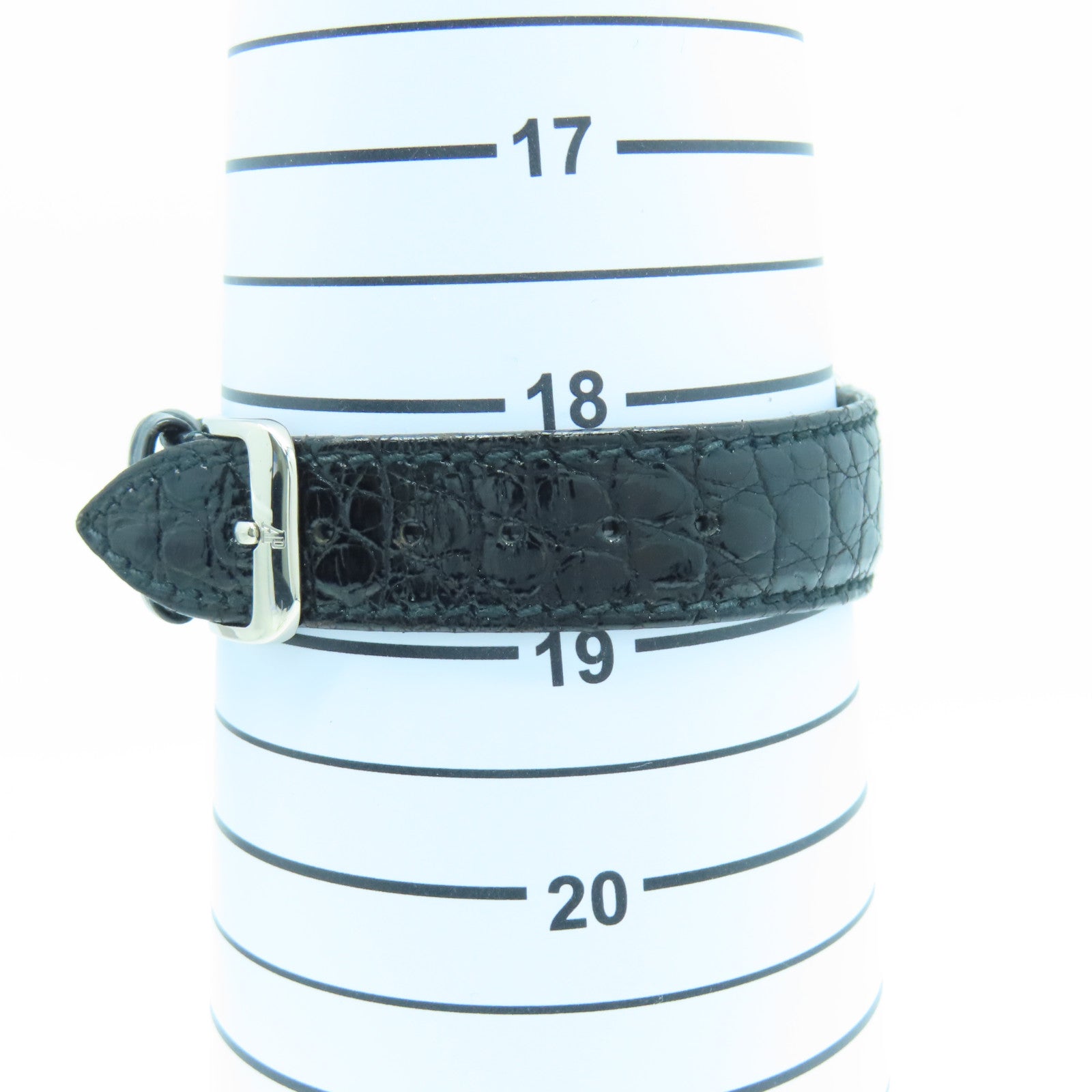 AUDEMARS PIGUET Jules Audemars 18K White Gold/Leather Watch with Manual Movement Blue/Black