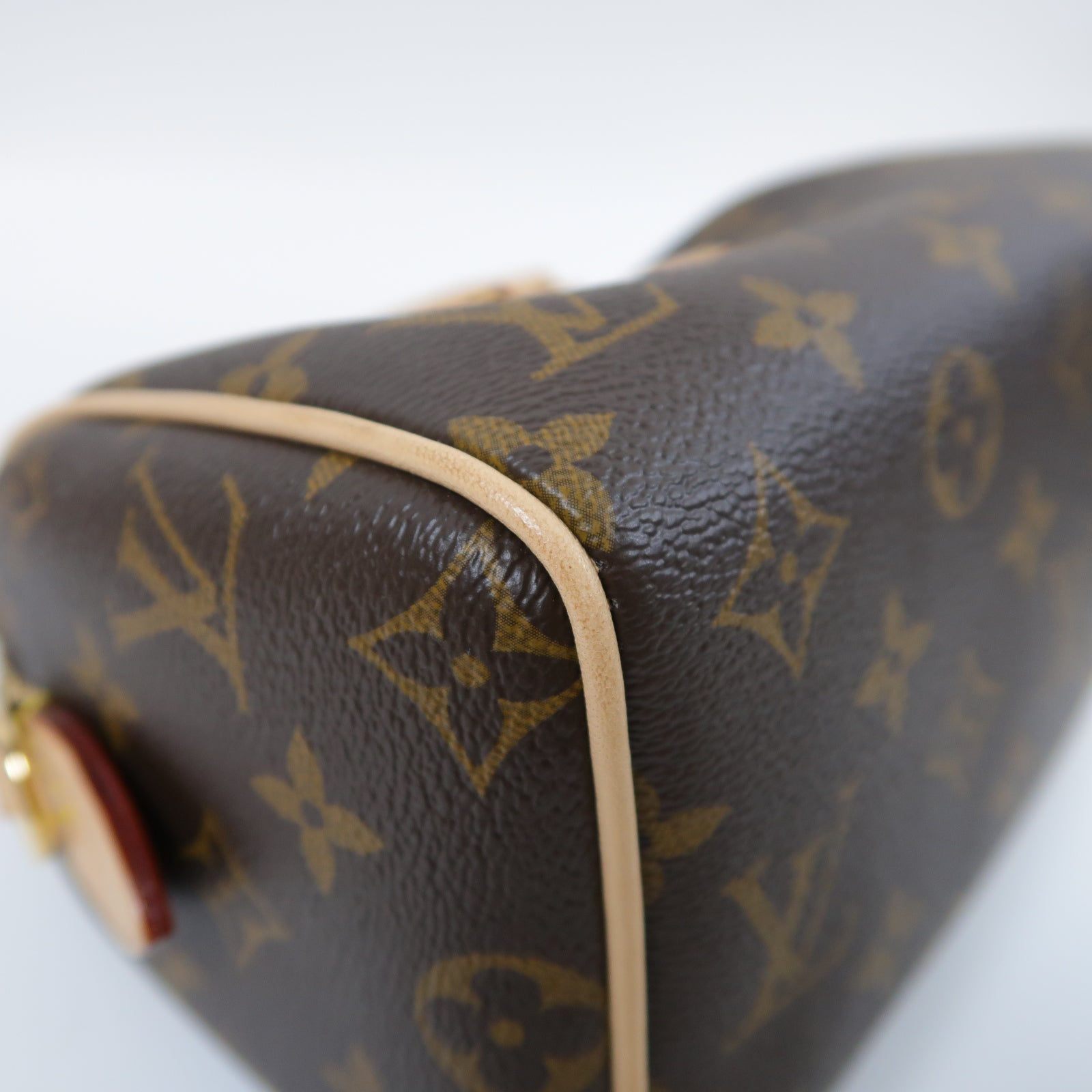 LOUIS VUITTON Monogram Speedy Bandouliere 20金扣手挽肩背兩用袋啡色