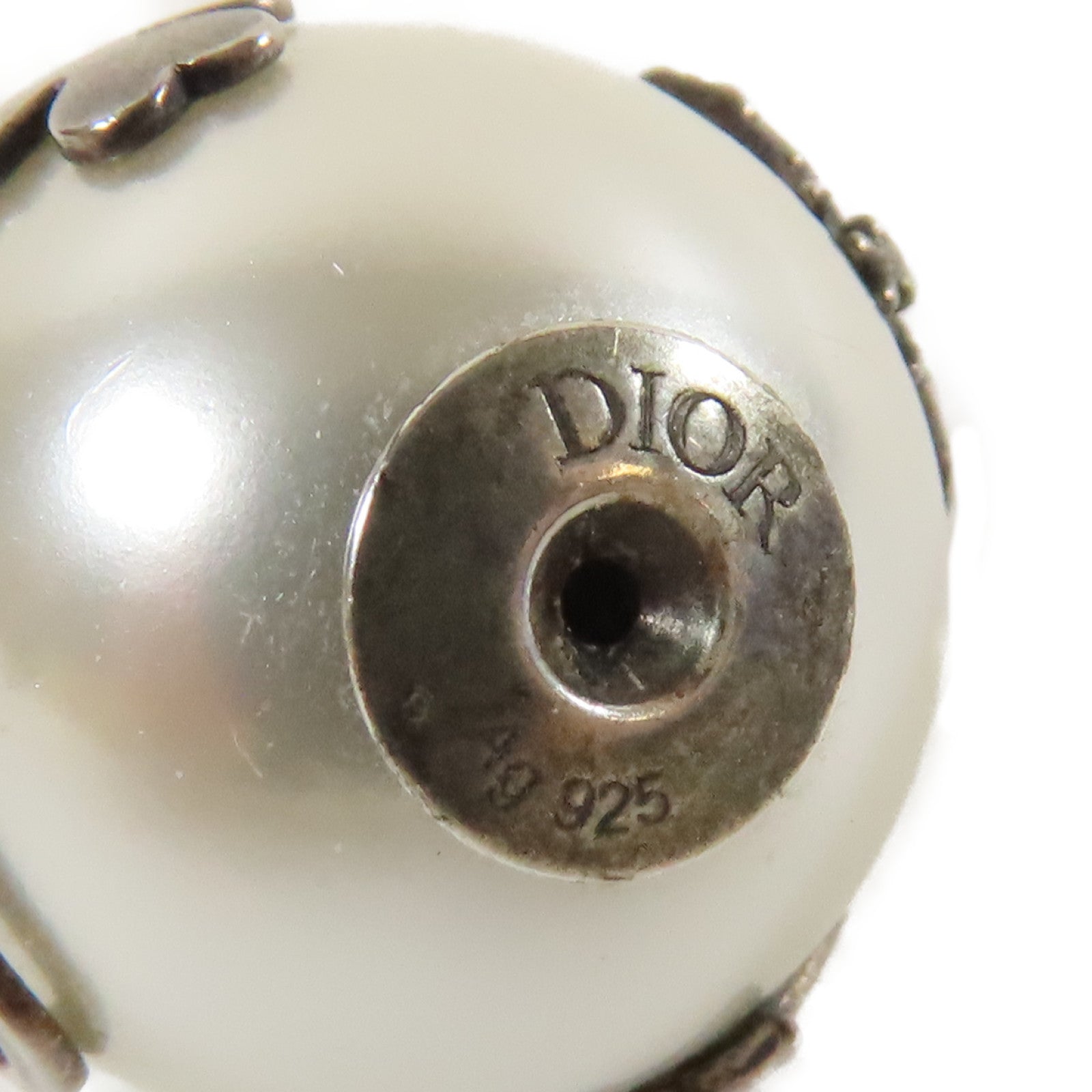 Dior 925純銀Earrings耳環銀色