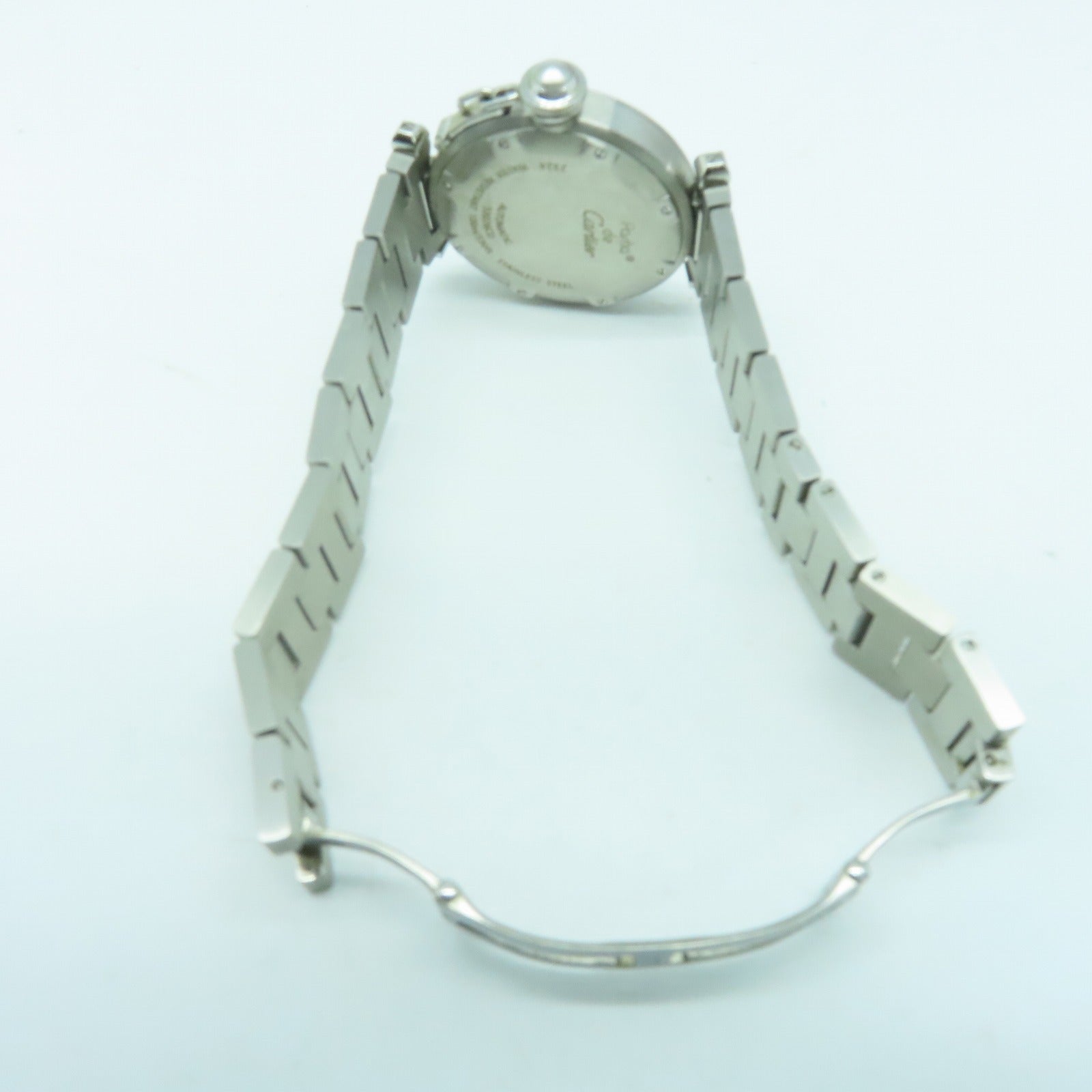 CARTIER Pasha C不锈钢手表自动机芯黑色