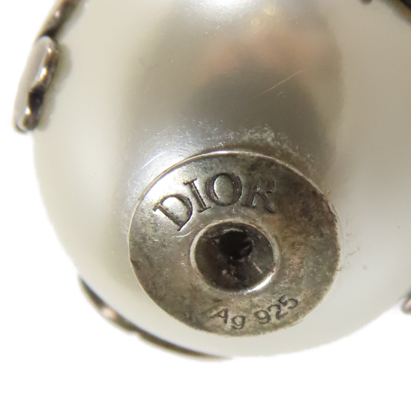 Dior 925純銀Earrings耳環銀色