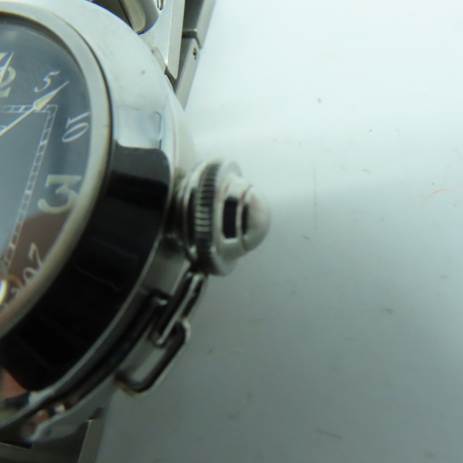 CARTIER Pasha C不锈钢手表自动机芯黑色