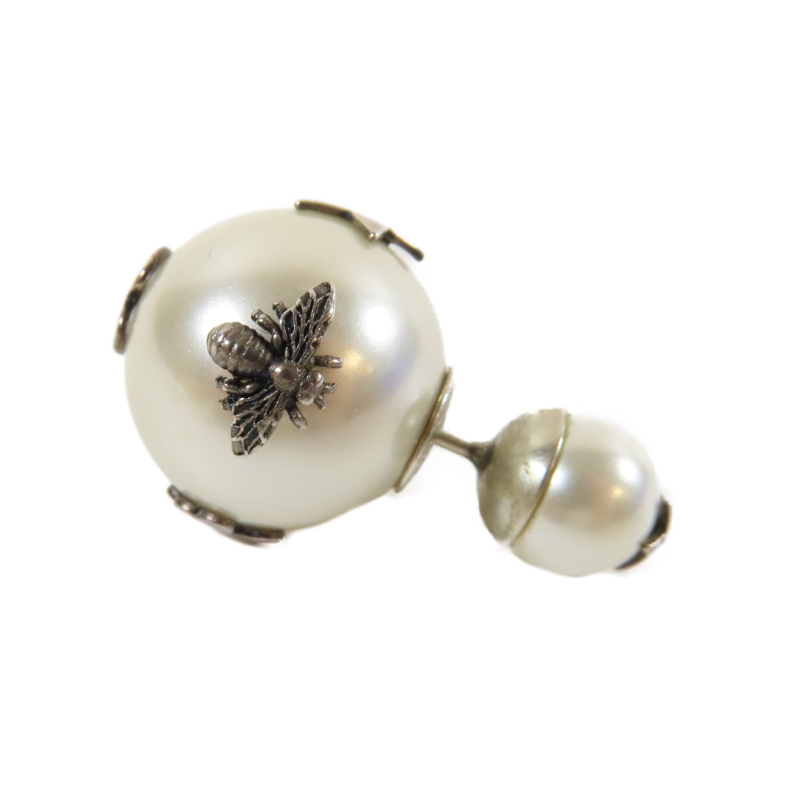 Dior 925純銀Earrings耳環銀色