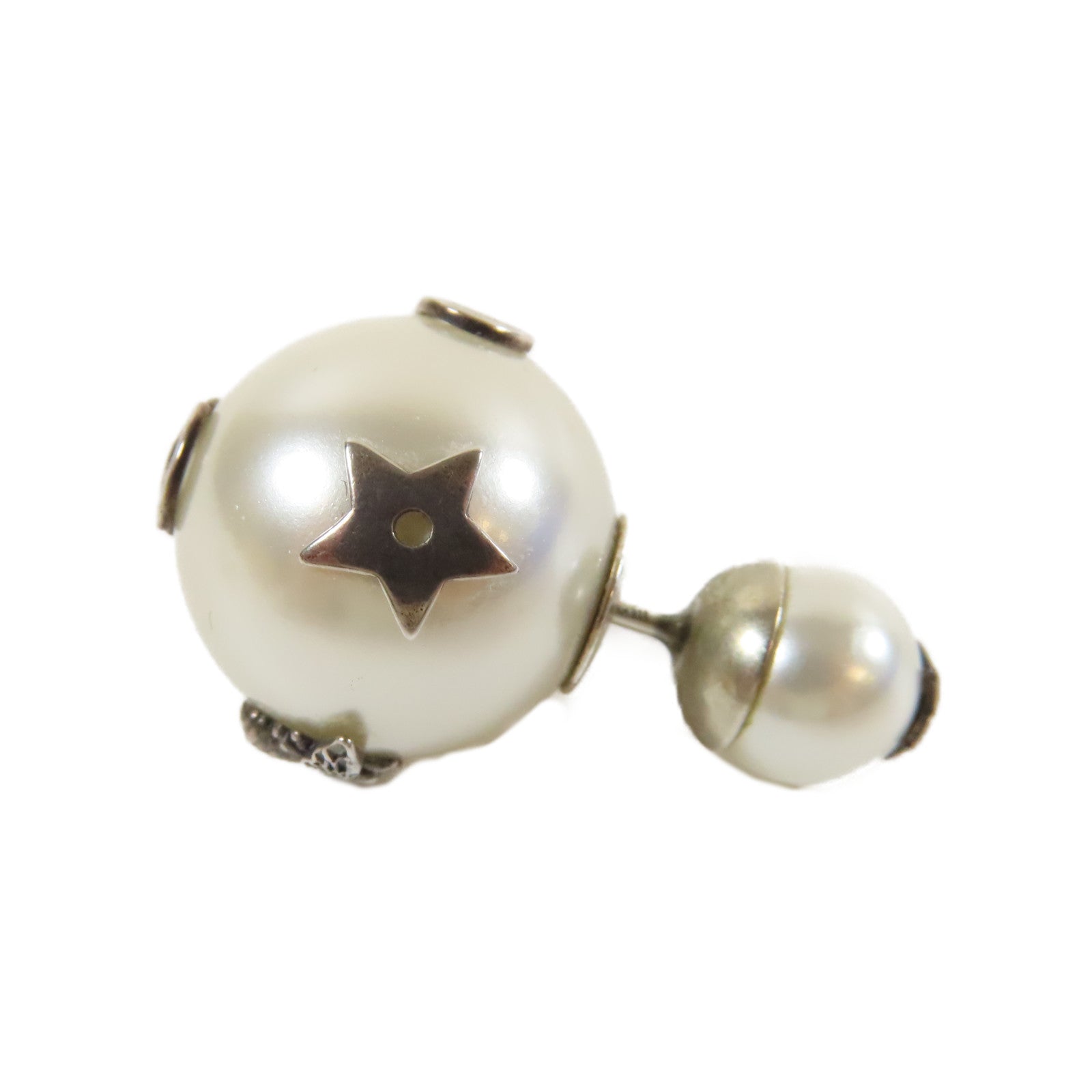 Dior 925純銀Earrings耳環銀色