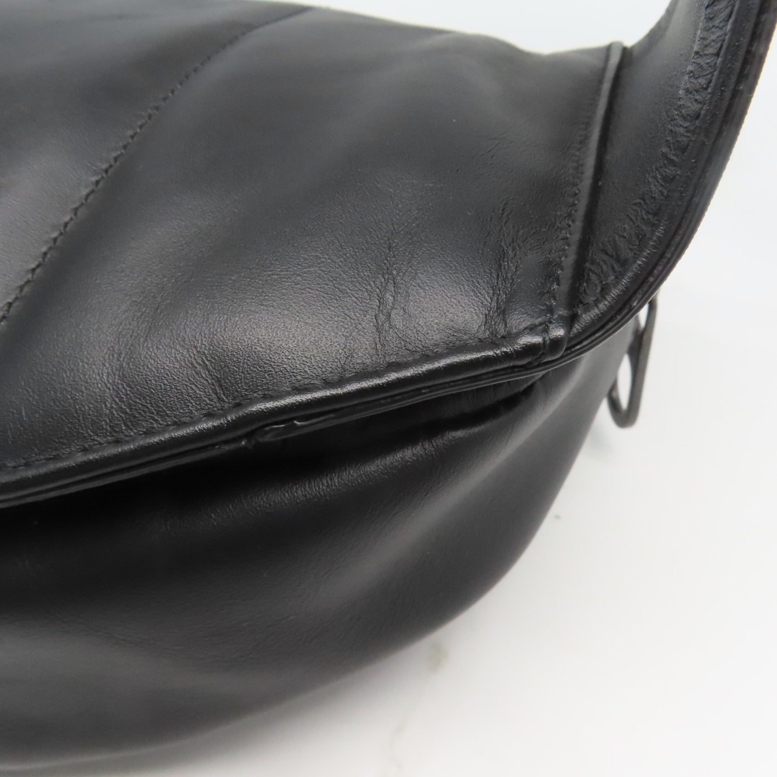 BOTTEGA VENETA 織紋牛皮皮革Waist Bag腰包黑色