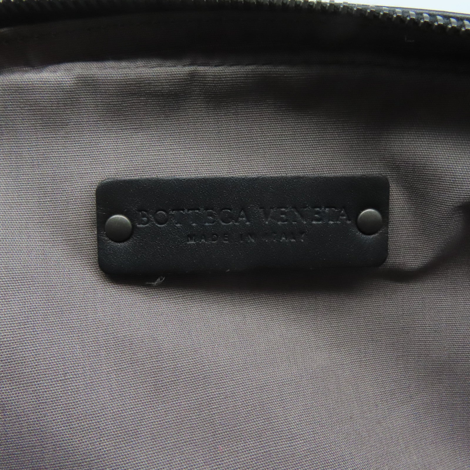 BOTTEGA VENETA 織紋牛皮皮革Waist Bag腰包黑色