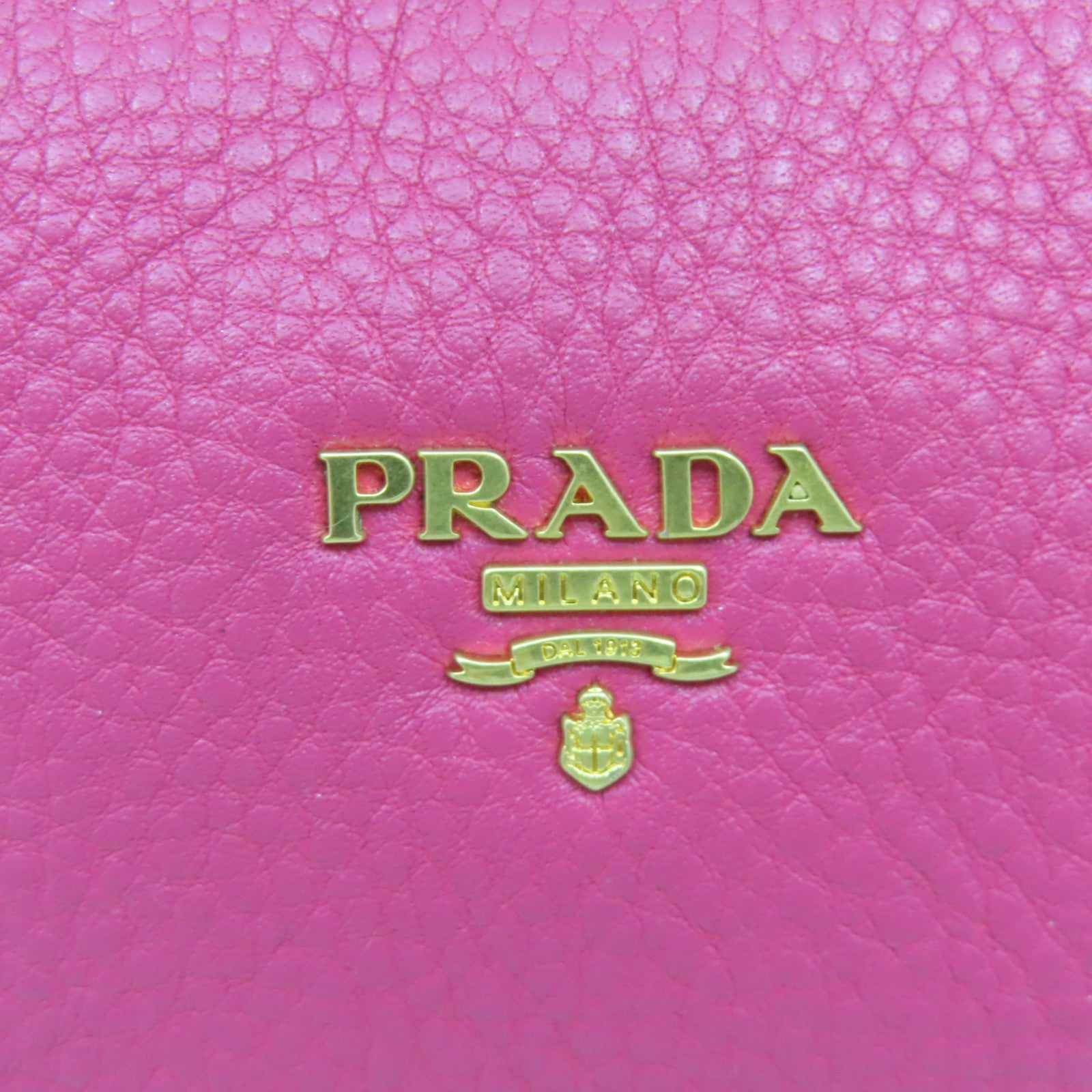 PRADA 牛皮皮革Hand Bag手挽袋粉紅色