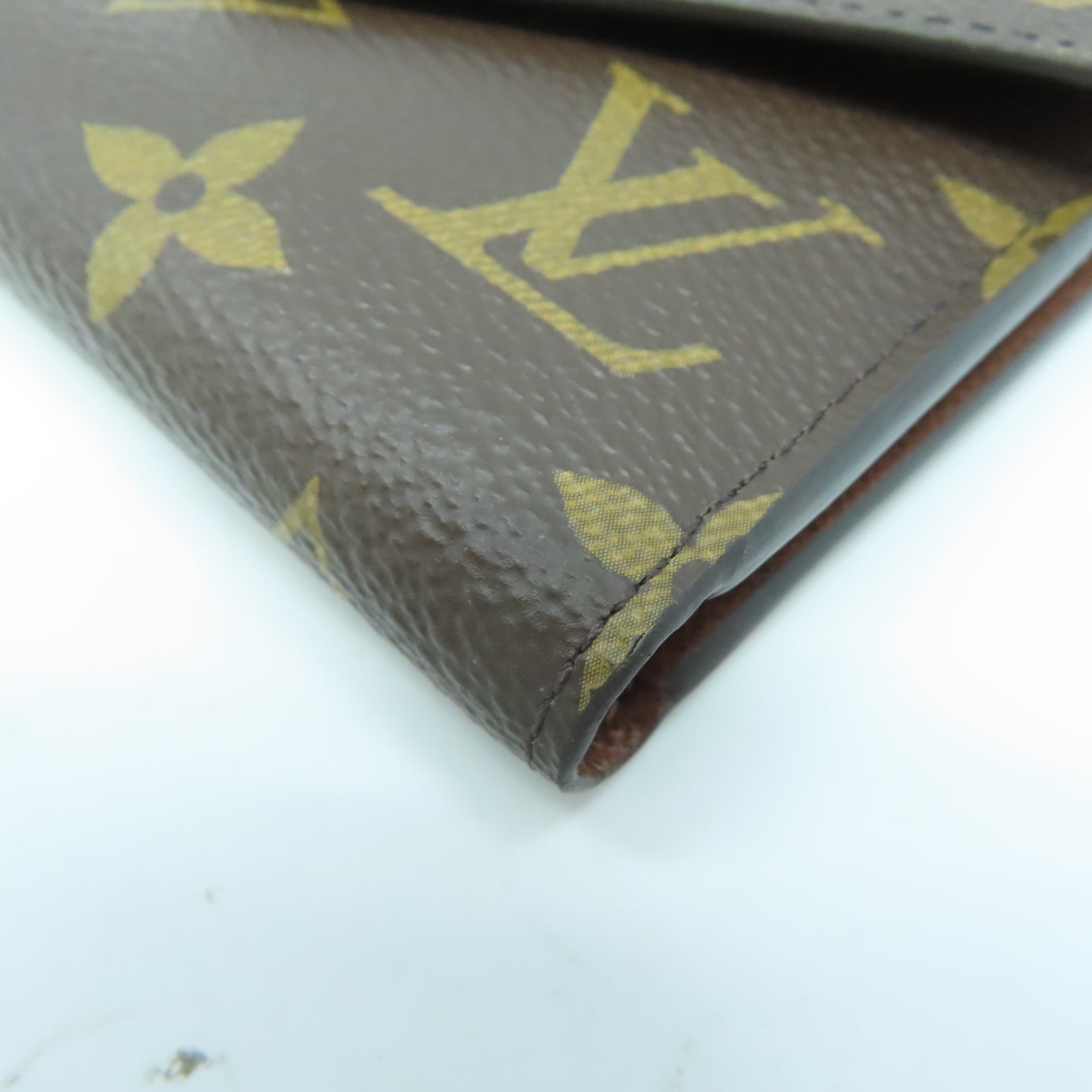LOUIS VUITTON Monogram Victorine Wallet金扣錢包棕色