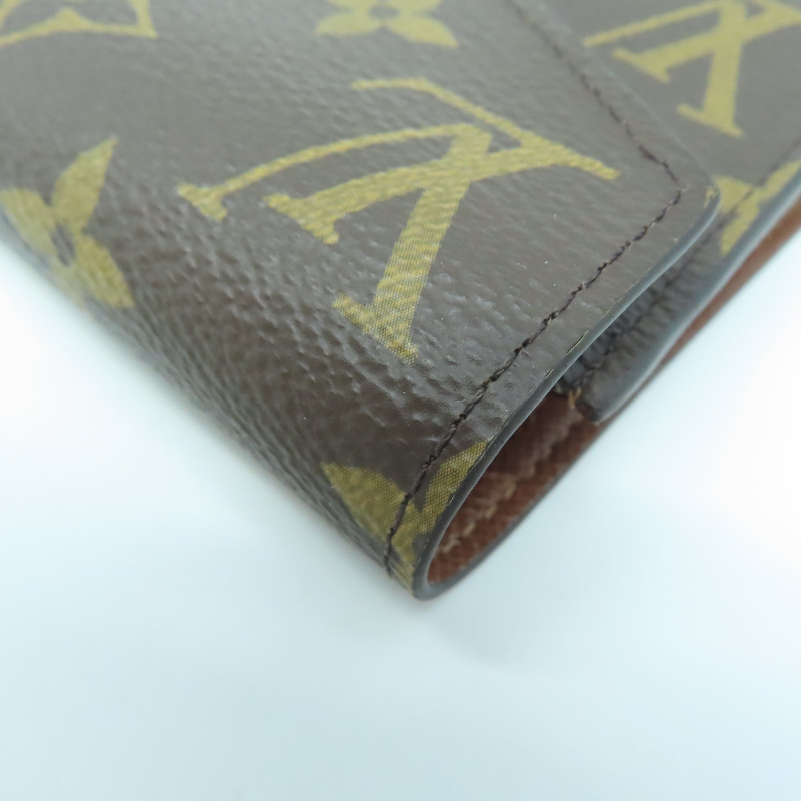 LOUIS VUITTON Monogram Victorine Wallet金扣錢包棕色
