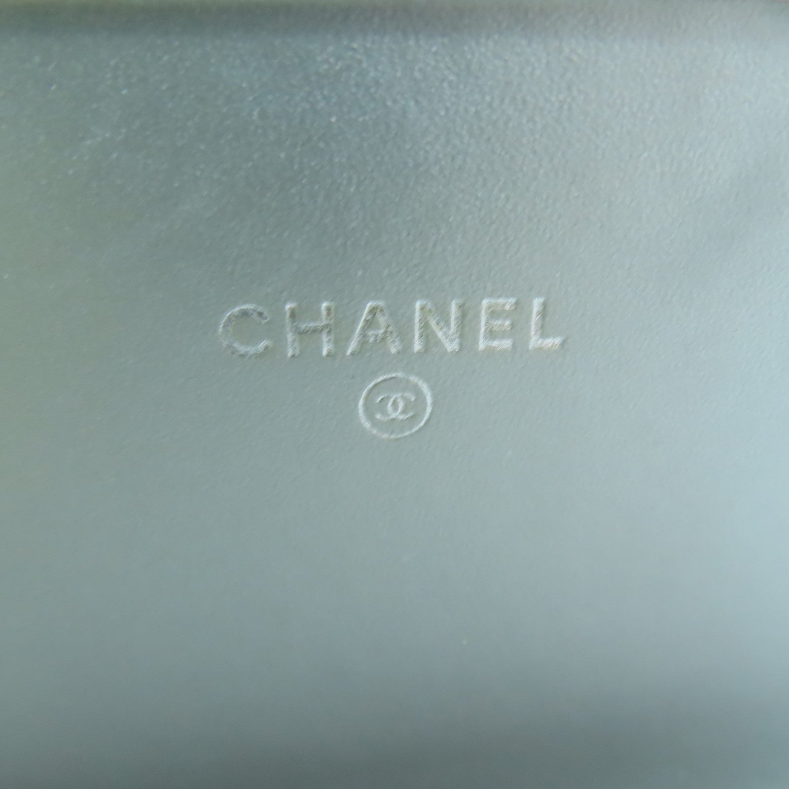 CHANEL 菱格漆皮皮革Chain Shoulder Bag銀扣鏈帶肩背袋銀色