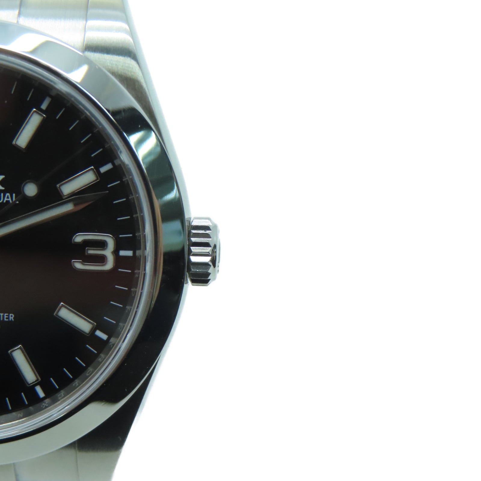 ROLEX [Sharp Discount] Oyster Perpetual Explorer 1 Stainless Steel Watch Automatic Movement Black