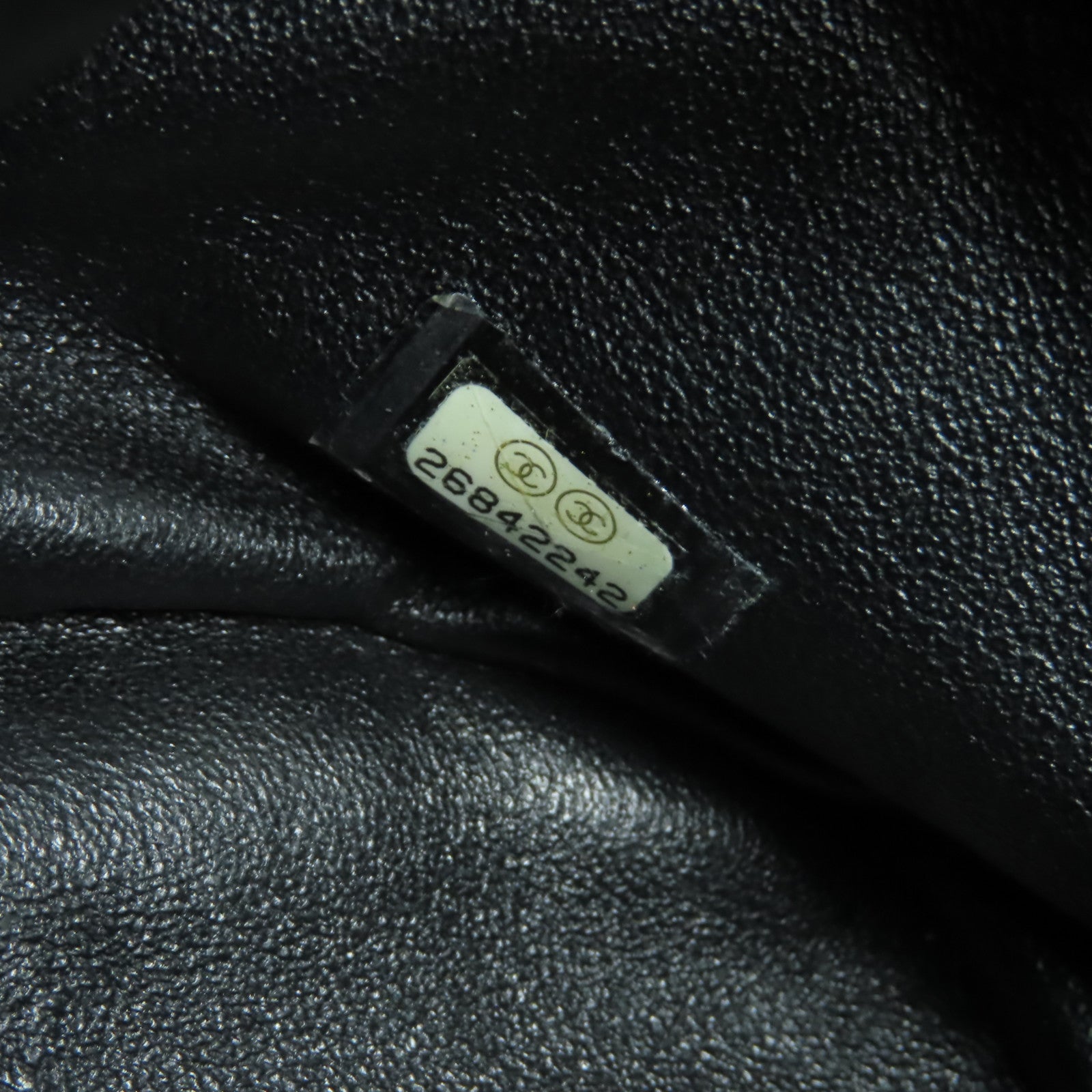 CHANEL 菱格Caviar皮革Backpack金扣背包黑色