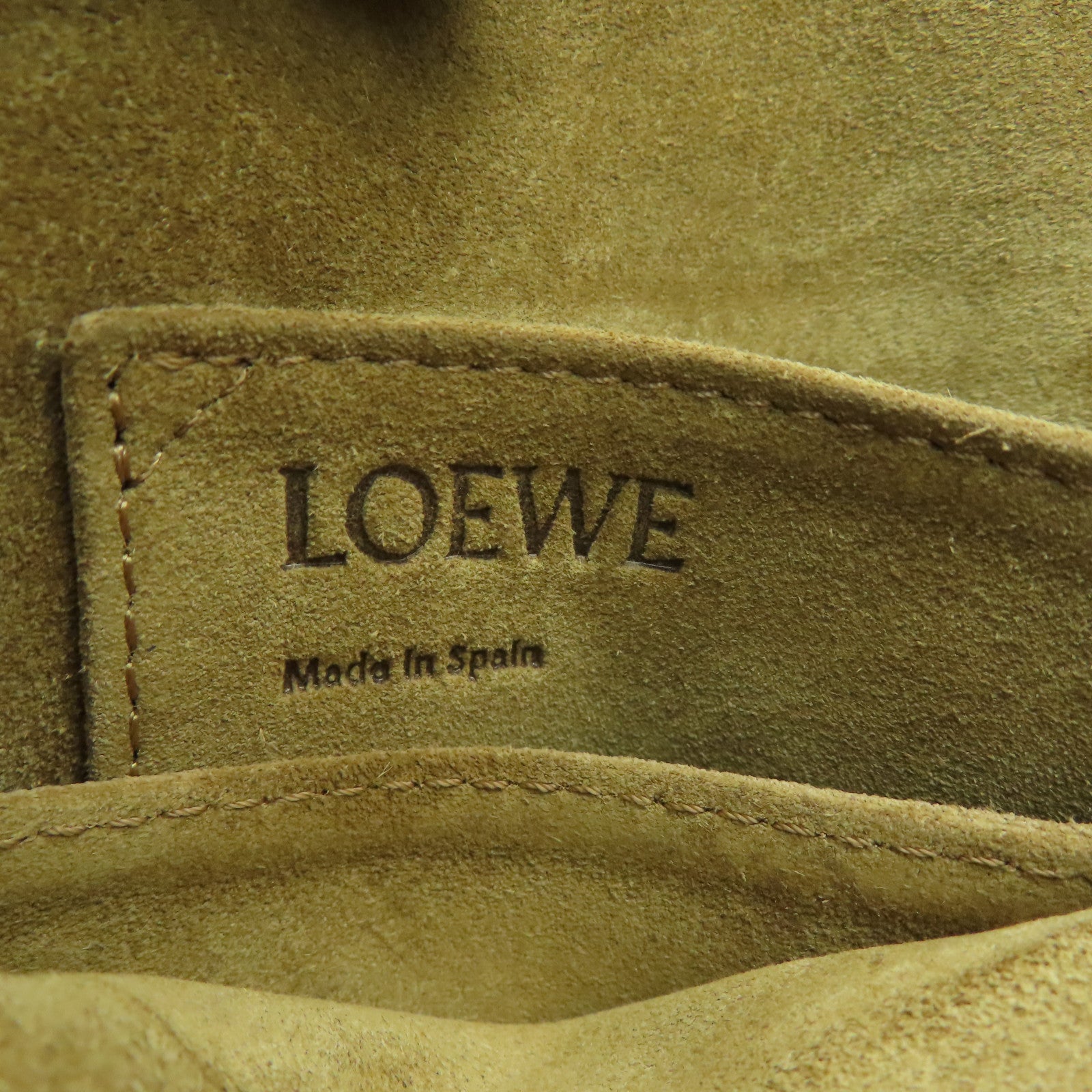 LOEWE 【激減優惠】牛皮皮革Missy Dots手挽肩背兩用袋黑色/啡色