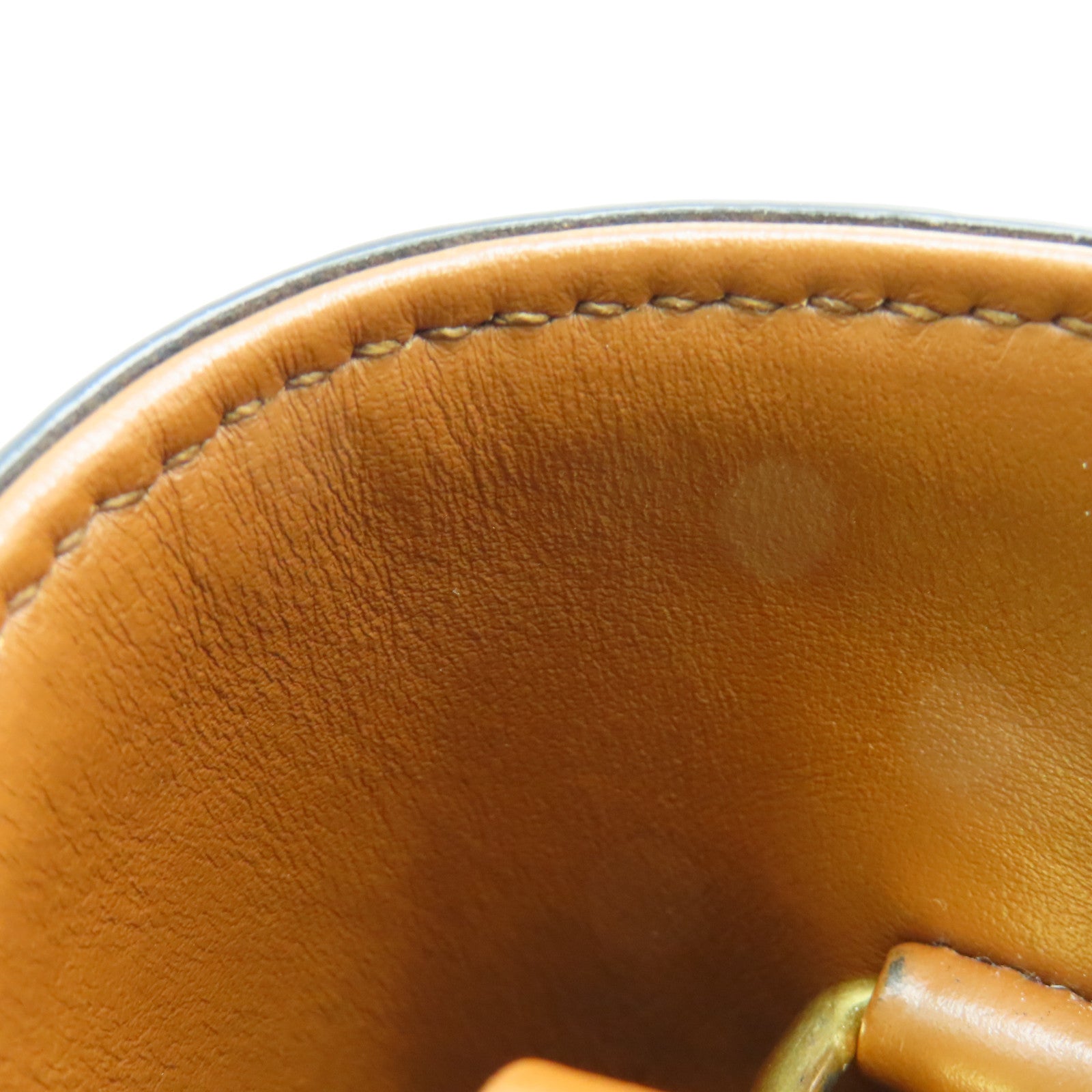Miu Miu 牛皮皮革2way Shoulder Bag金扣手挽肩背两用袋啡色