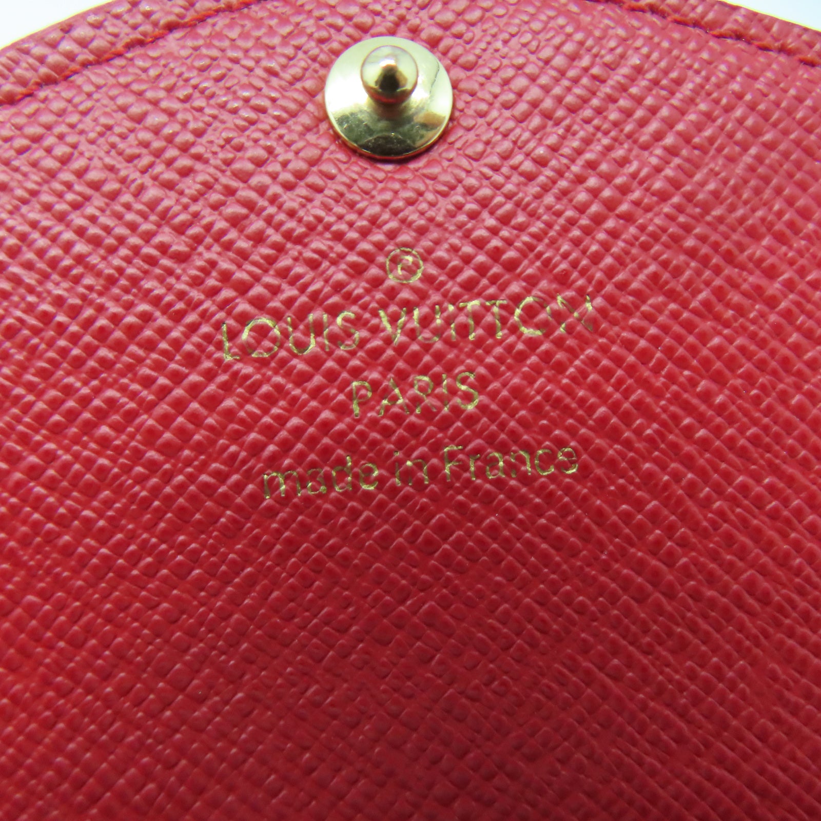 LOUIS VUITTON Monogram Sarah Retiro金扣長錢包棕色