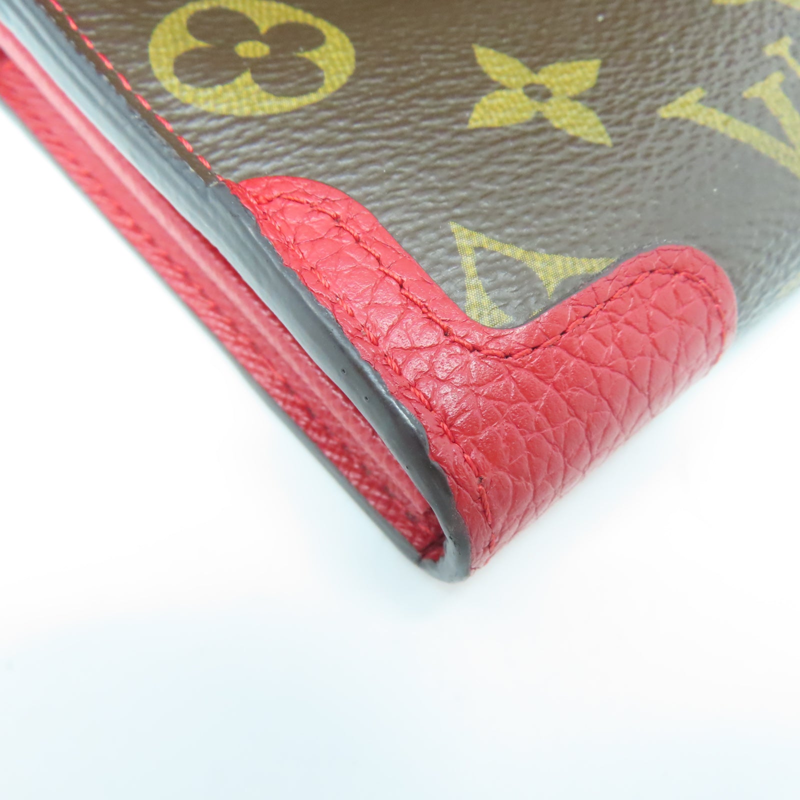 LOUIS VUITTON Monogram Sarah Retiro金扣長錢包棕色