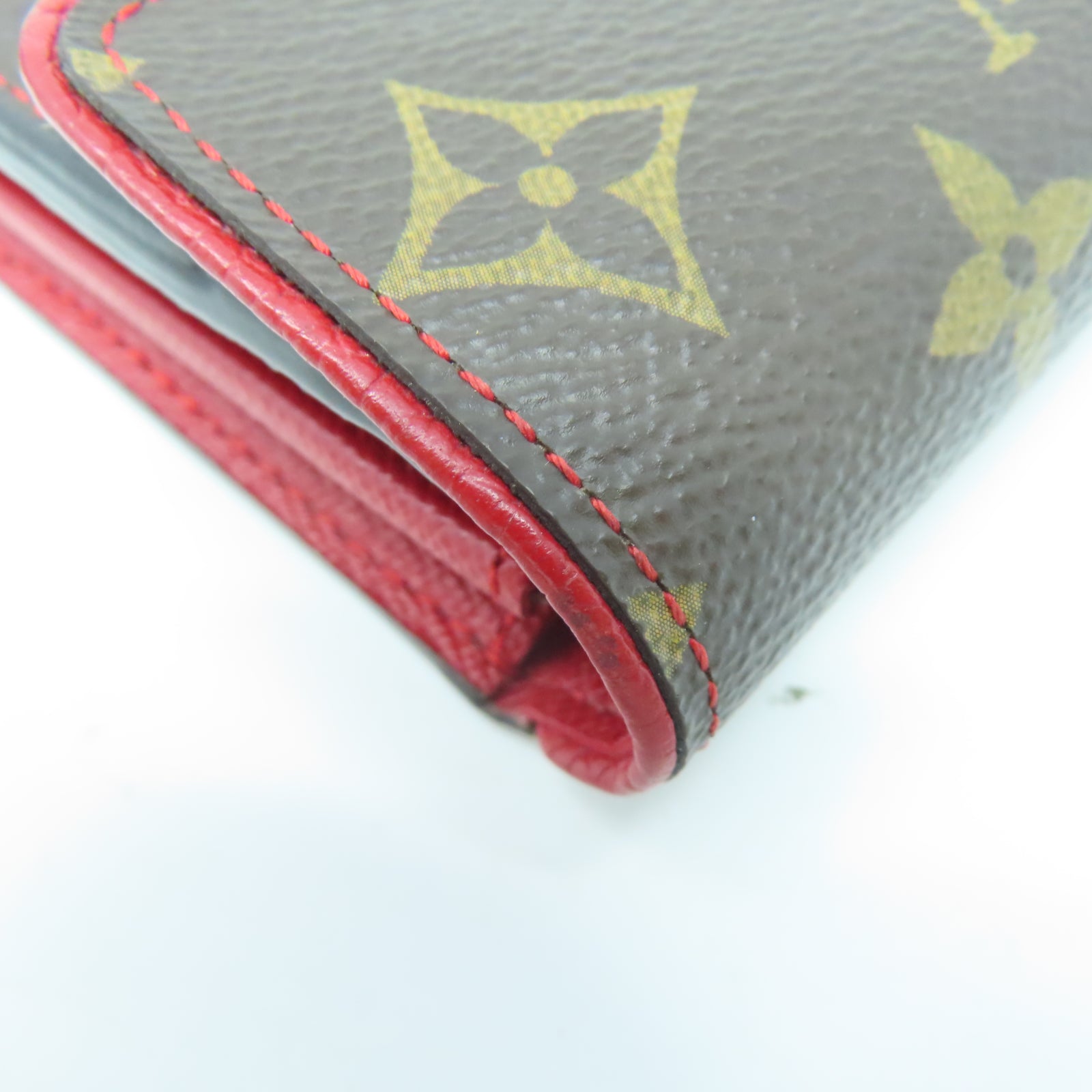 LOUIS VUITTON Monogram Sarah Retiro金扣長錢包棕色