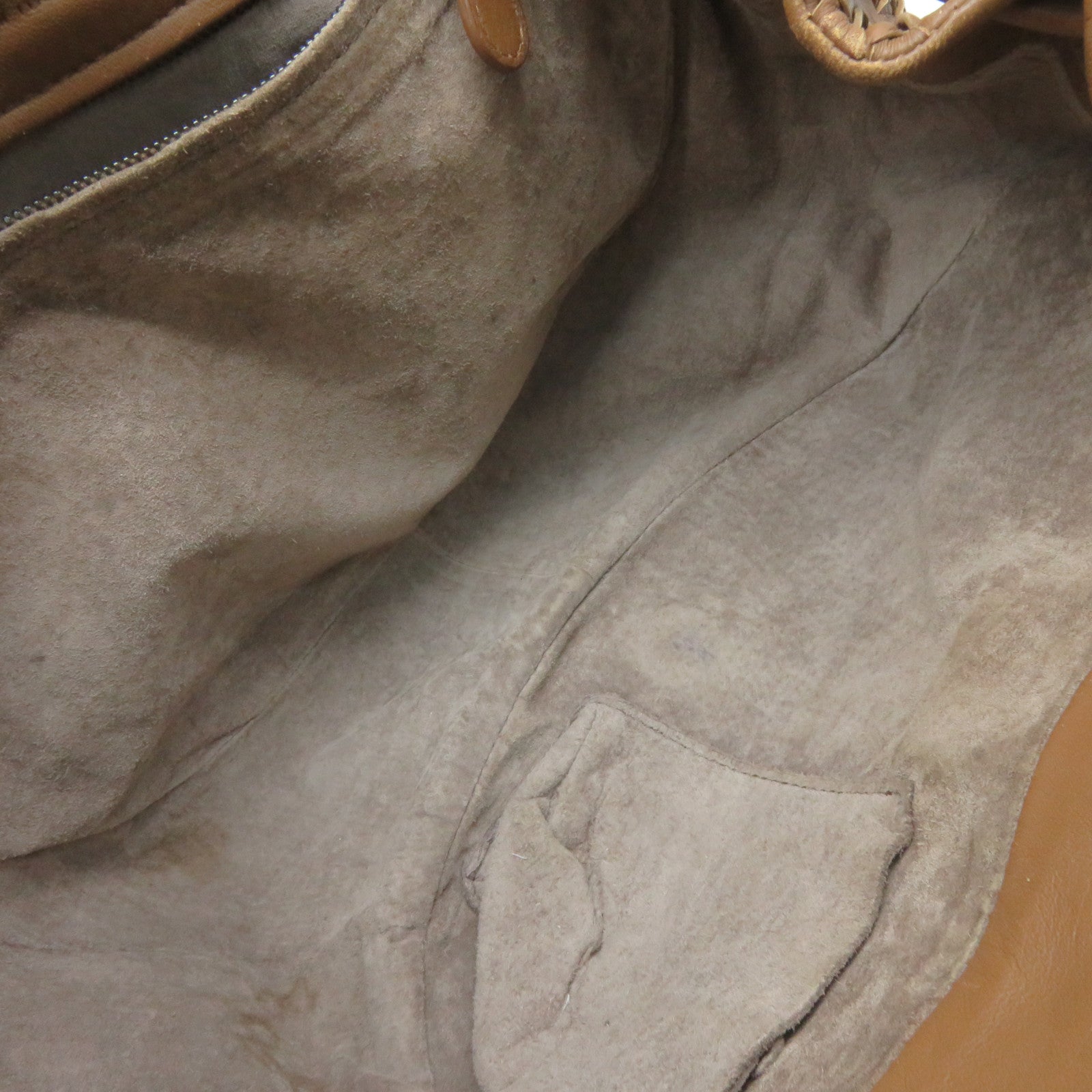 BOTTEGA VENETA 織紋皮革Shoulder Bag肩背袋啡色