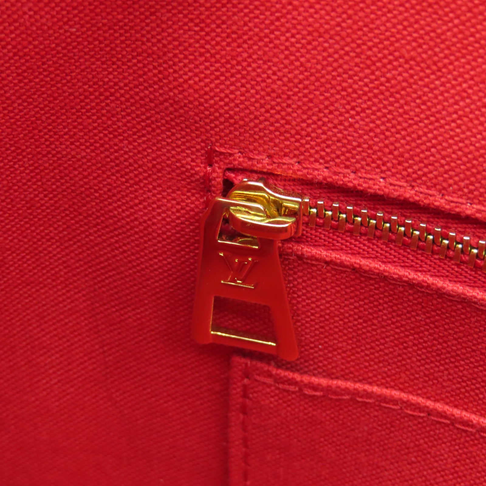 LOUIS VUITTON Monogram Giant On The Go MM金扣手挽肩背兩用袋啡色