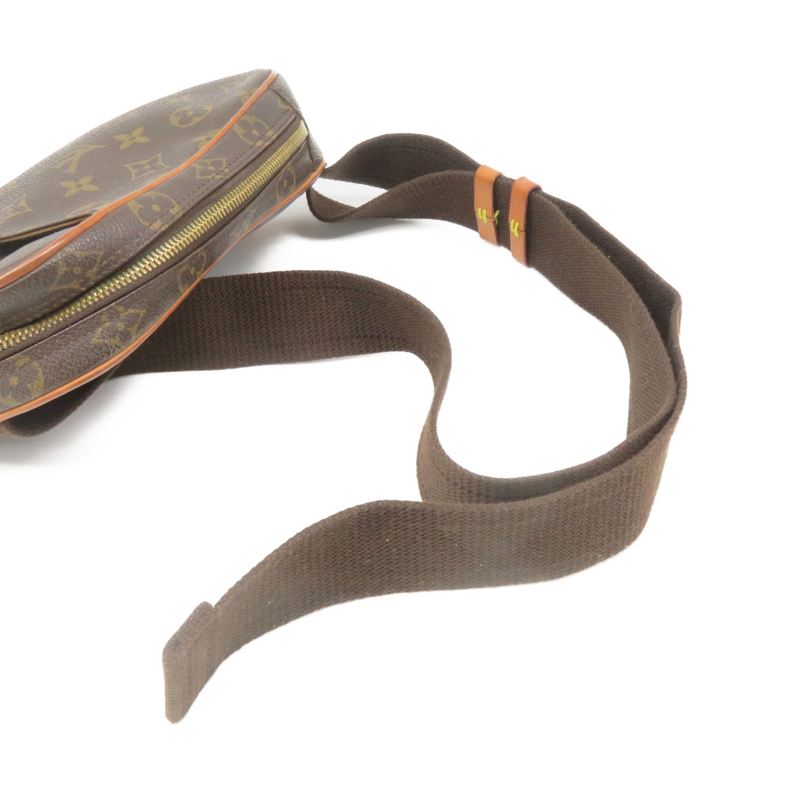 LOUIS VUITTON Monogram Pochette Gange Monogram Waist Bag腰包啡色