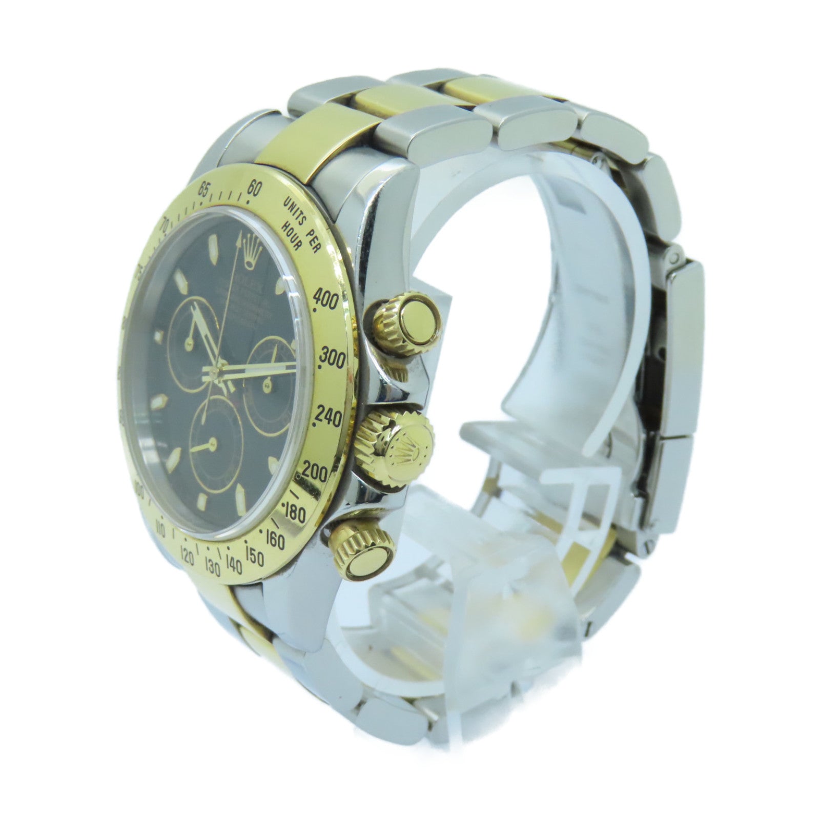 ROLEX Daytona 40mm 18K黄金/不锈钢手表自动机芯黑色