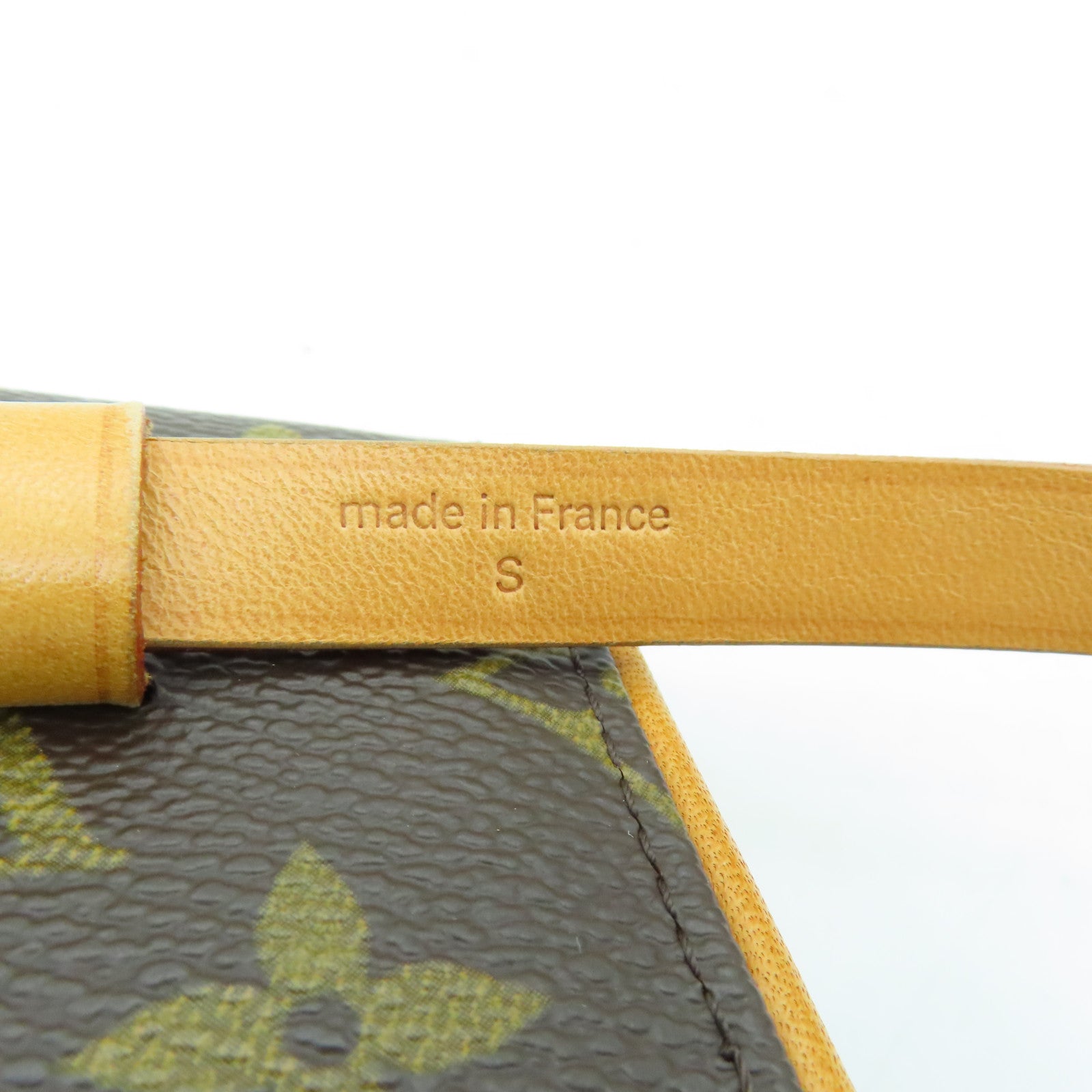 LOUIS VUITTON Monogram Pochette Florentine Belt Bag Brown