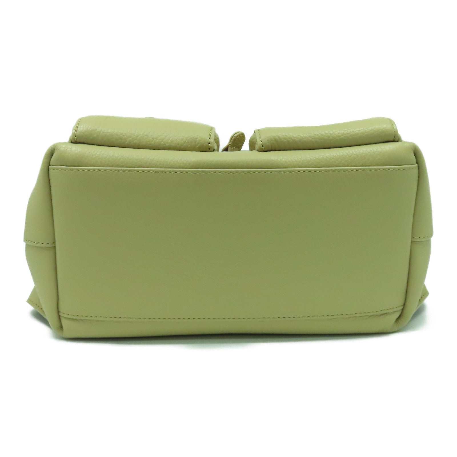 Furla 牛皮皮革Backpack金扣背包米色