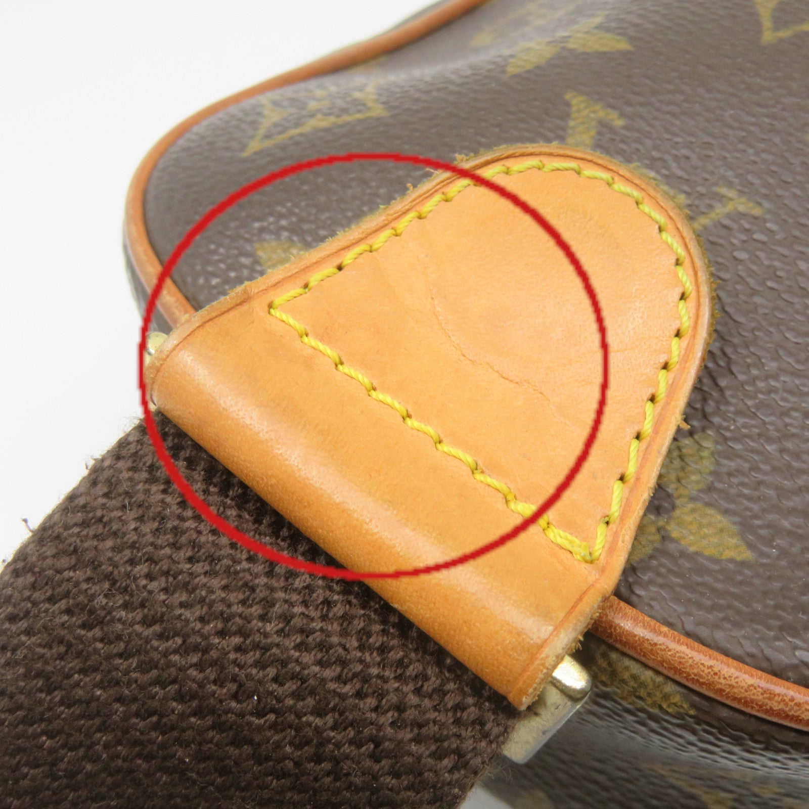 LOUIS VUITTON Monogram Pochette Gange Monogram Waist Bag腰包啡色