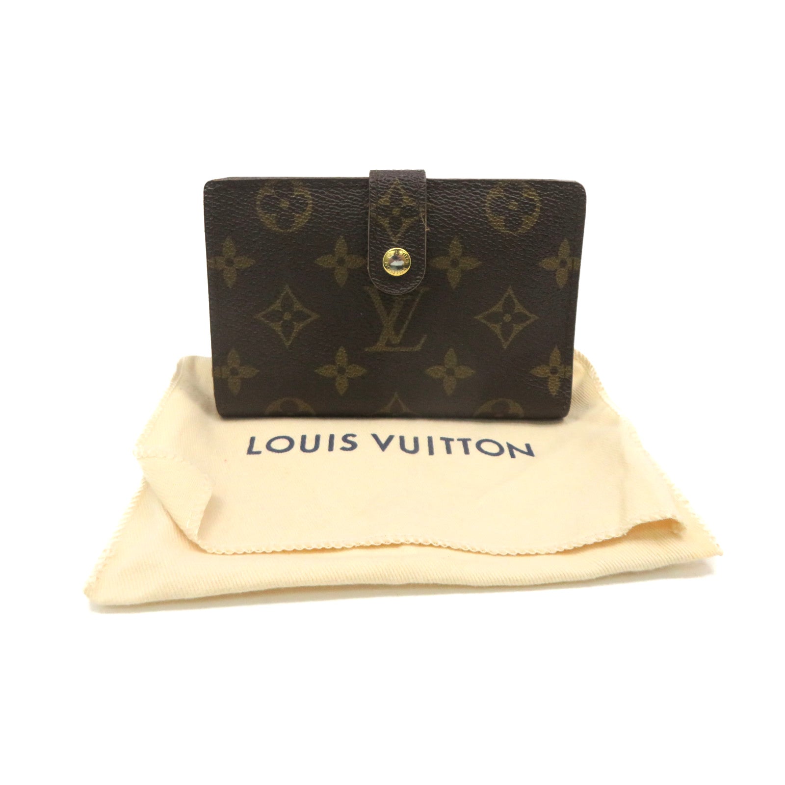 LOUIS VUITTON [Sharp Discount] Monogram Portefeuille Viennois Bifold Walle Short Wallet Brown