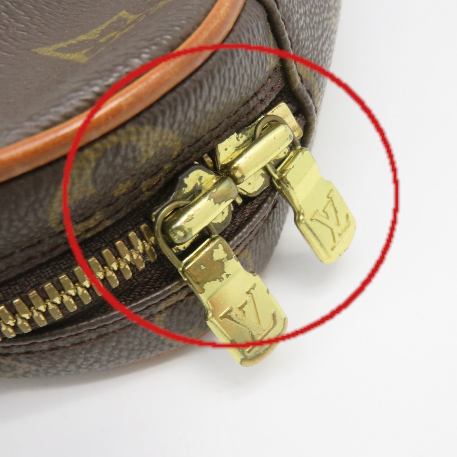 LOUIS VUITTON Monogram Pochette Gange Monogram Waist Bag腰包啡色