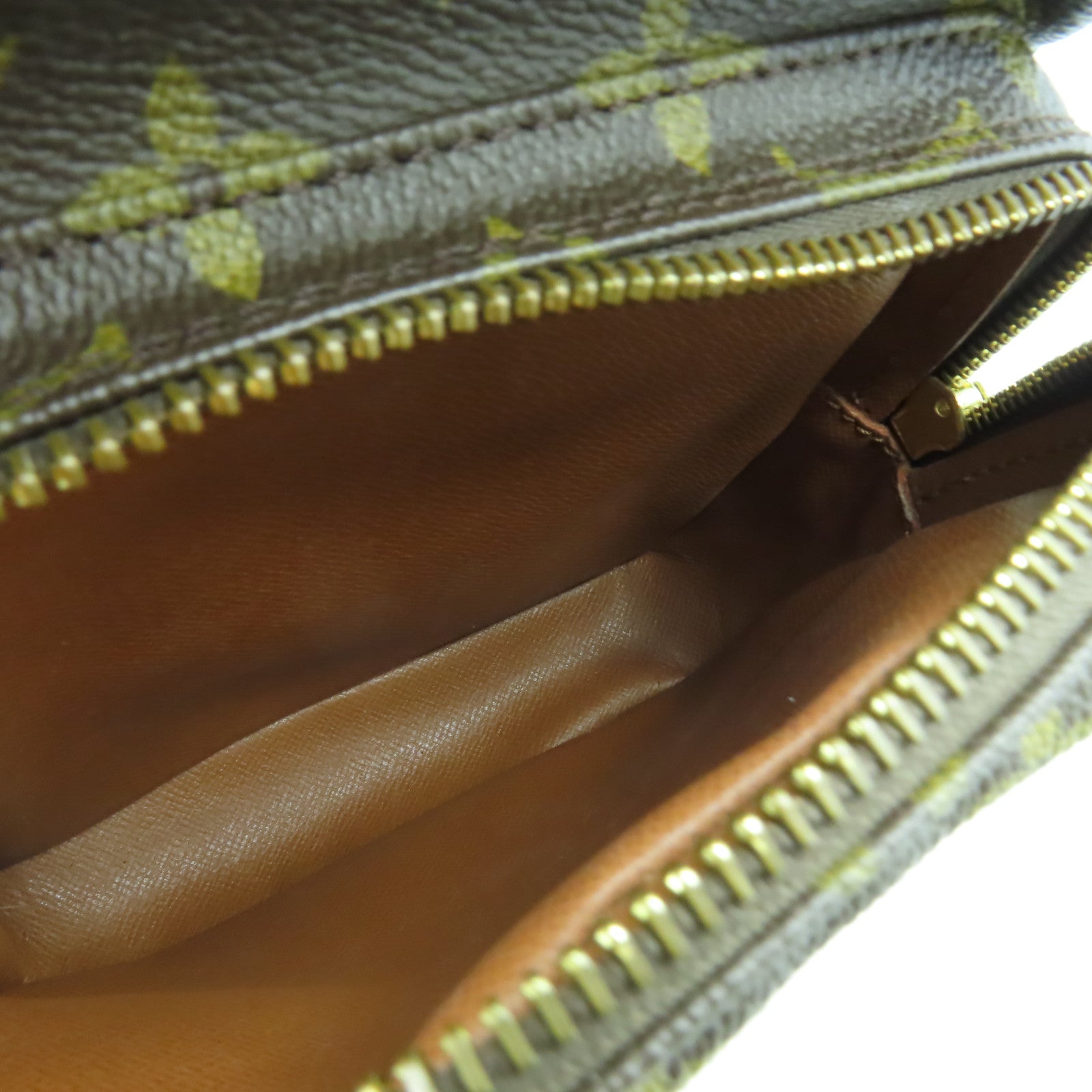 LOUIS VUITTON Monogram Amazon金扣肩背袋啡色