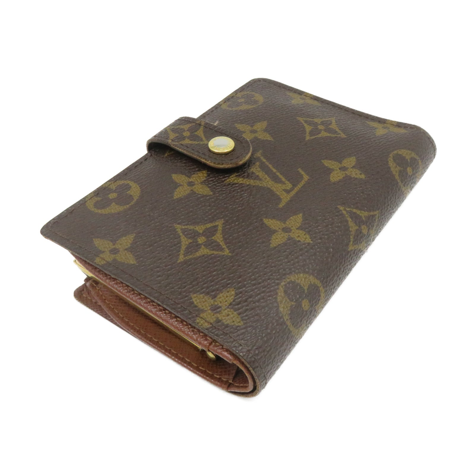 LOUIS VUITTON [Sharp Discount] Monogram Portefeuille Viennois Bifold Walle Short Wallet Brown