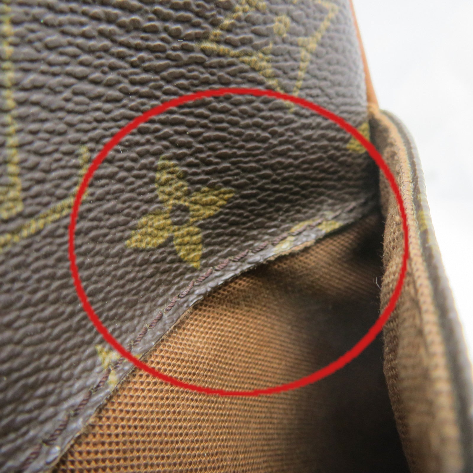 LOUIS VUITTON Monogram Pochette Gange Monogram Waist Bag腰包啡色