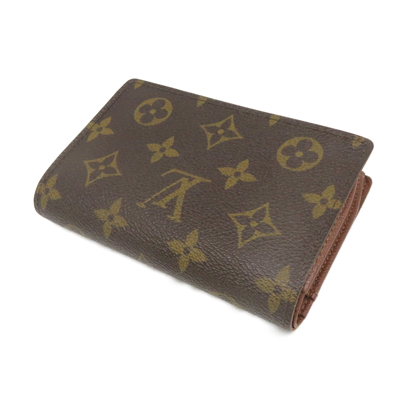 LOUIS VUITTON [Sharp Discount] Monogram Portefeuille Viennois Bifold Walle Short Wallet Brown