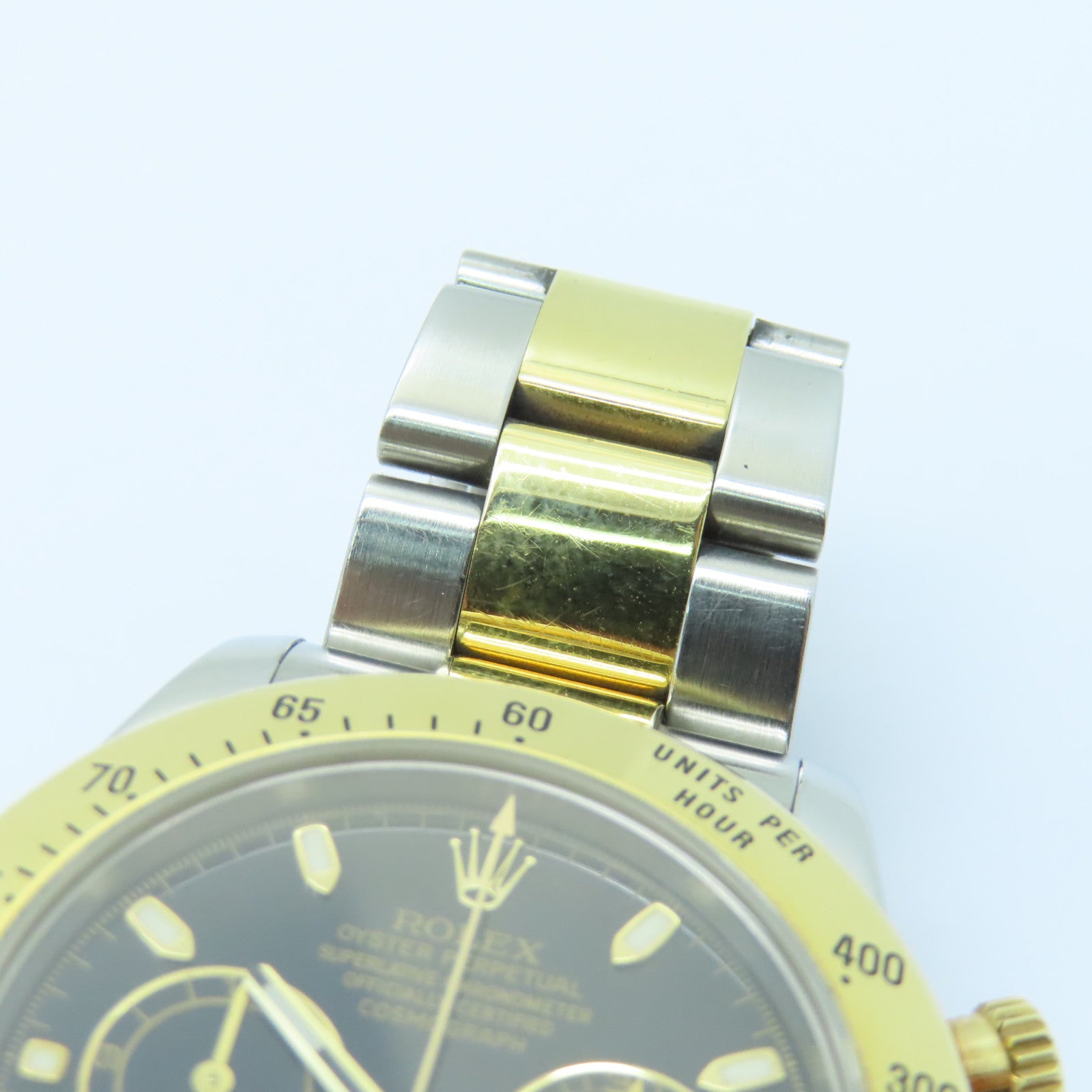 ROLEX Daytona 40mm 18K黄金/不锈钢手表自动机芯黑色
