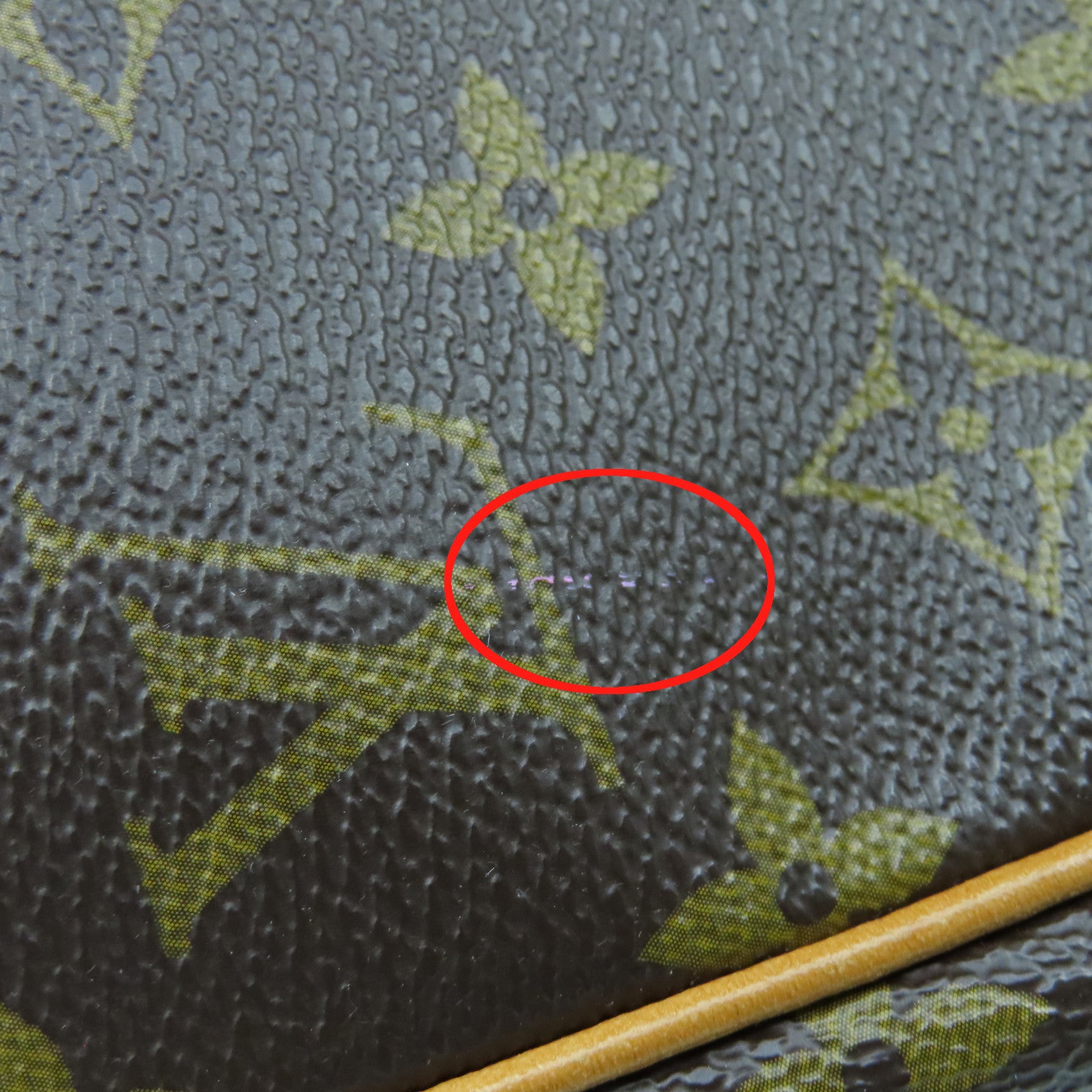 LOUIS VUITTON Monogram Batignolles Horizontal金扣手挽袋啡色