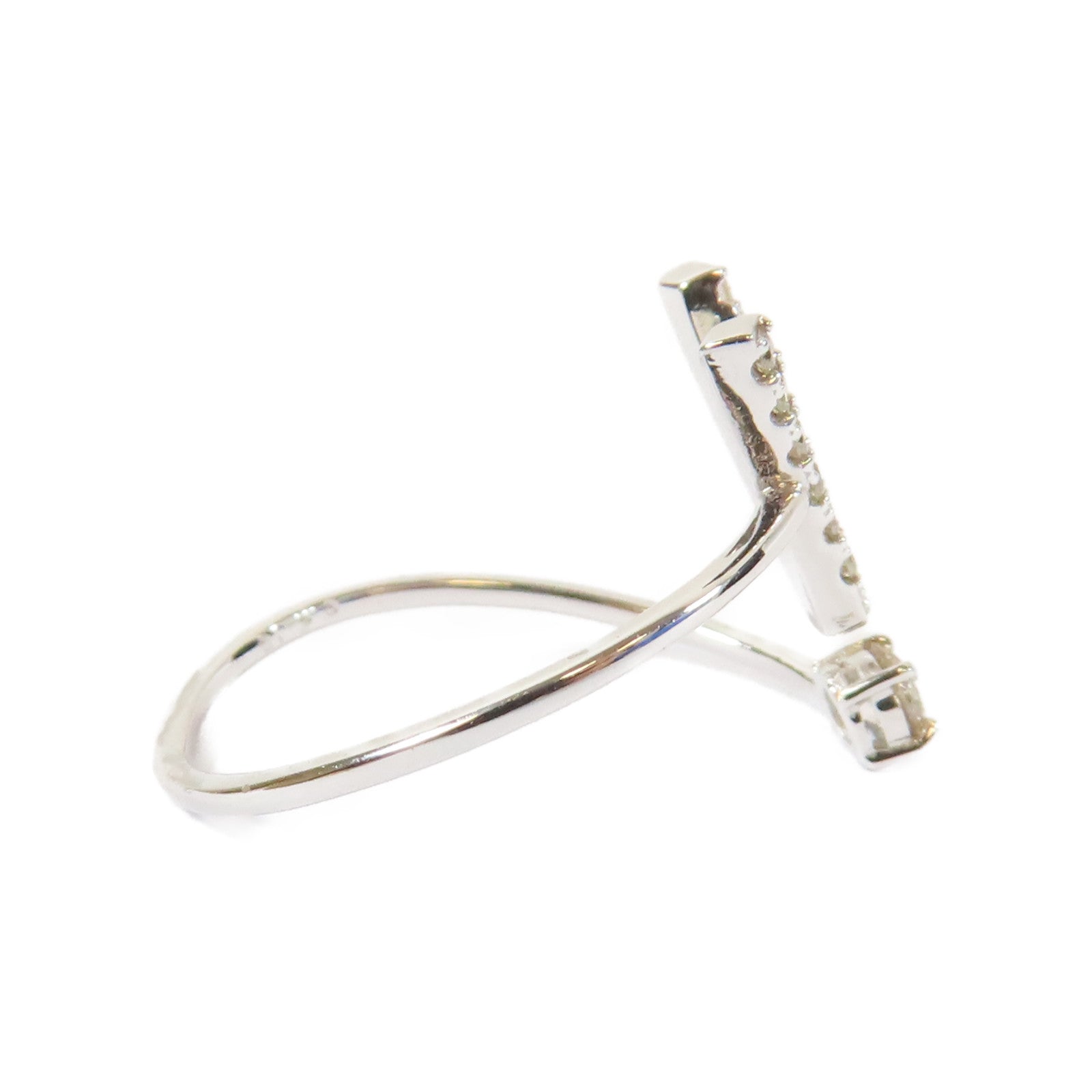 JEWELRY 18K白金0.20ctDiamond Ring鑽石戒指US#6