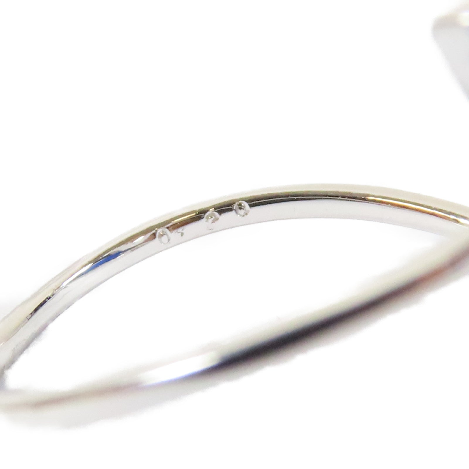 JEWELRY 18K白金0.20ctDiamond Ring鑽石戒指US#6