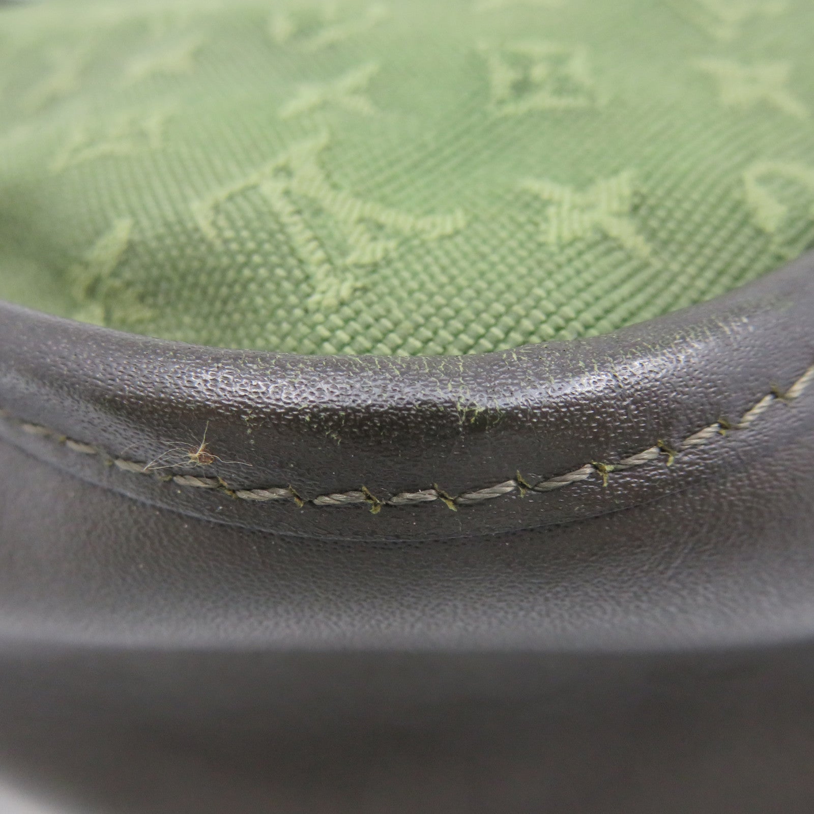 LOUIS VUITTON Monogram Mini Marjorie Khaki GM Shoulder Bag肩背袋軍綠色
