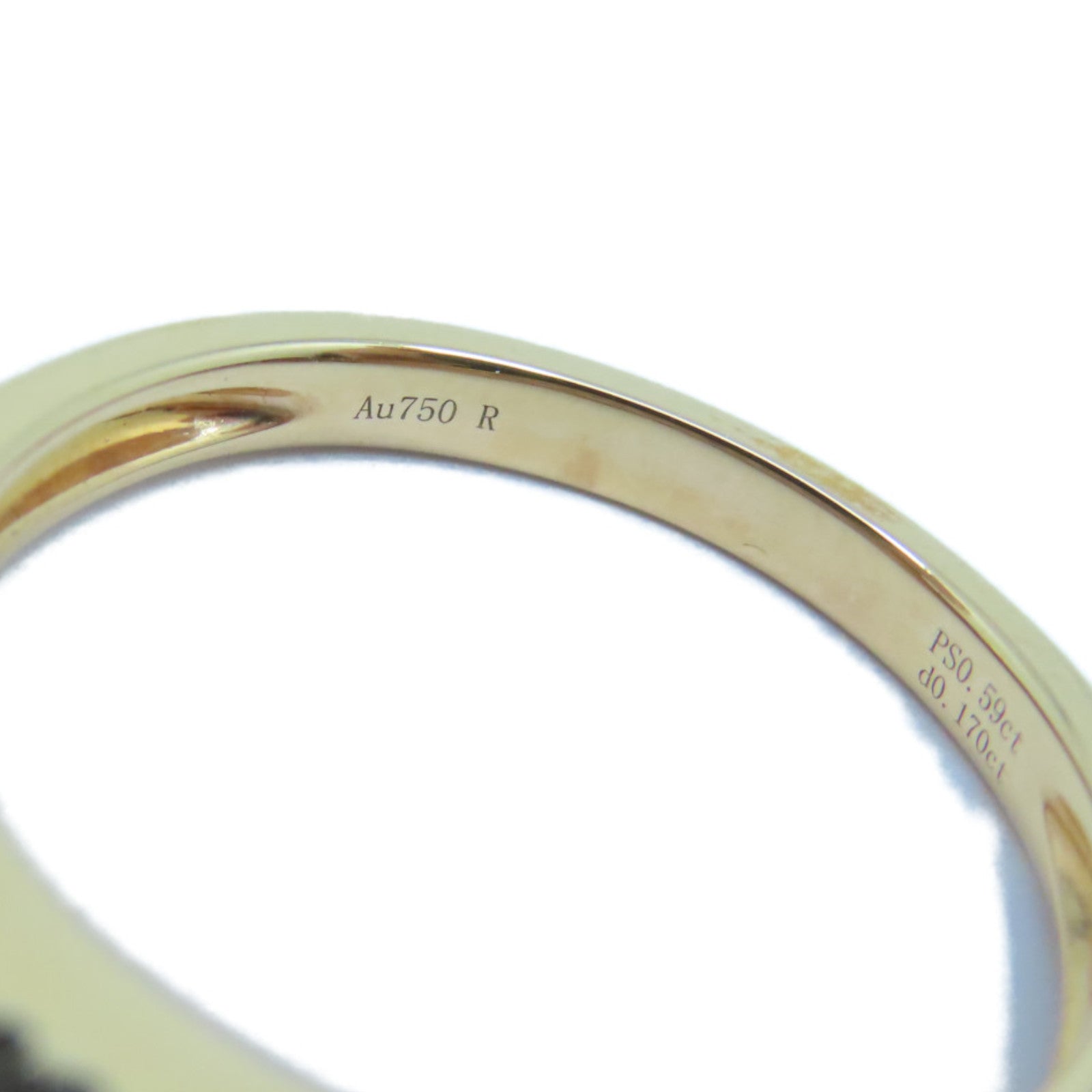 JEWELRY 【激減優惠】18K玫瑰金Diamond / Pink Sapphire Ring 0.173ct鑽石/0.59ct粉紅藍寶石戒指US#6