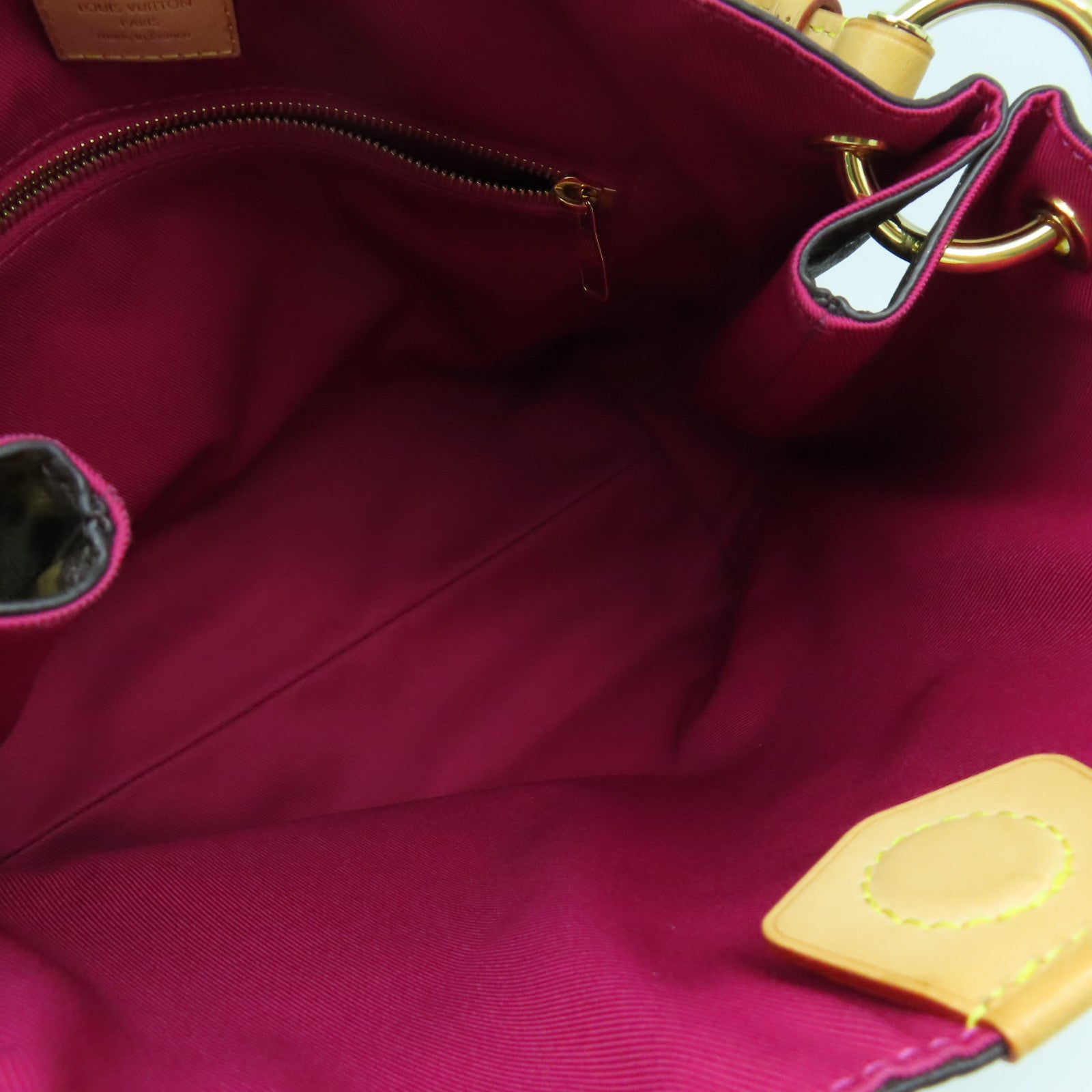 LOUIS VUITTON Monogram Graceful PM金扣手挽袋啡色