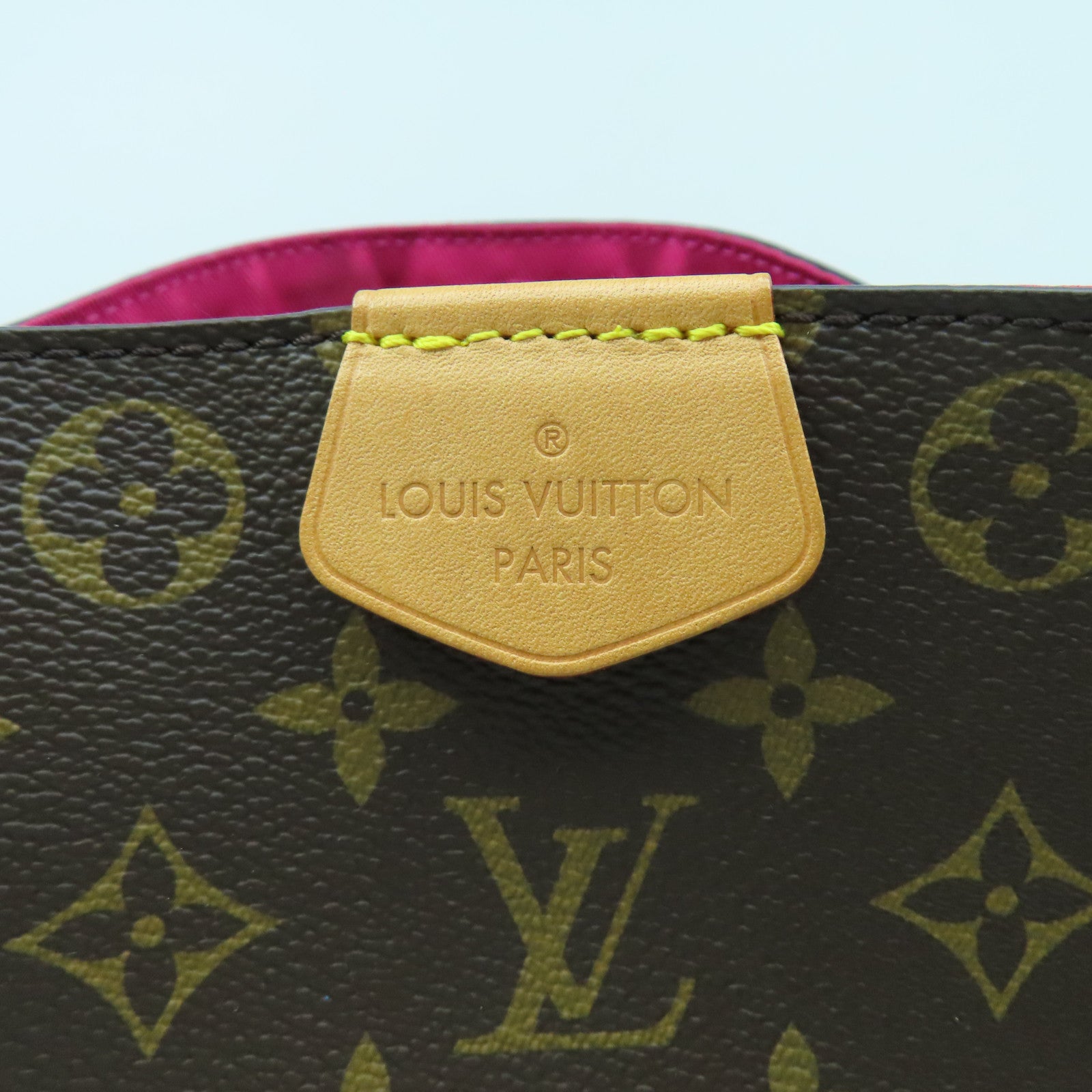 LOUIS VUITTON Monogram Graceful PM金扣手挽袋啡色