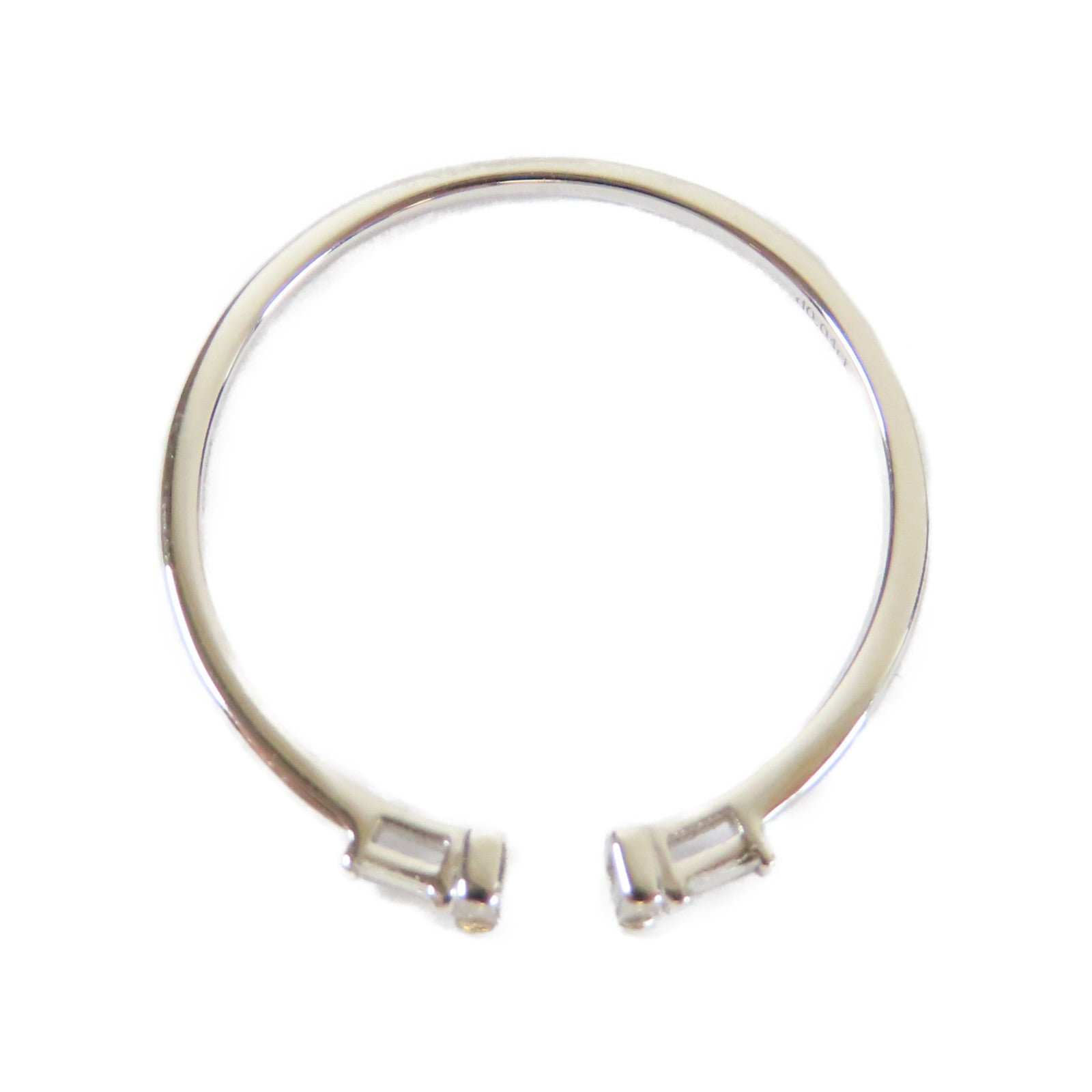 JEWELRY 18K白金0.9gDiamond Ring鑽石戒指US#6